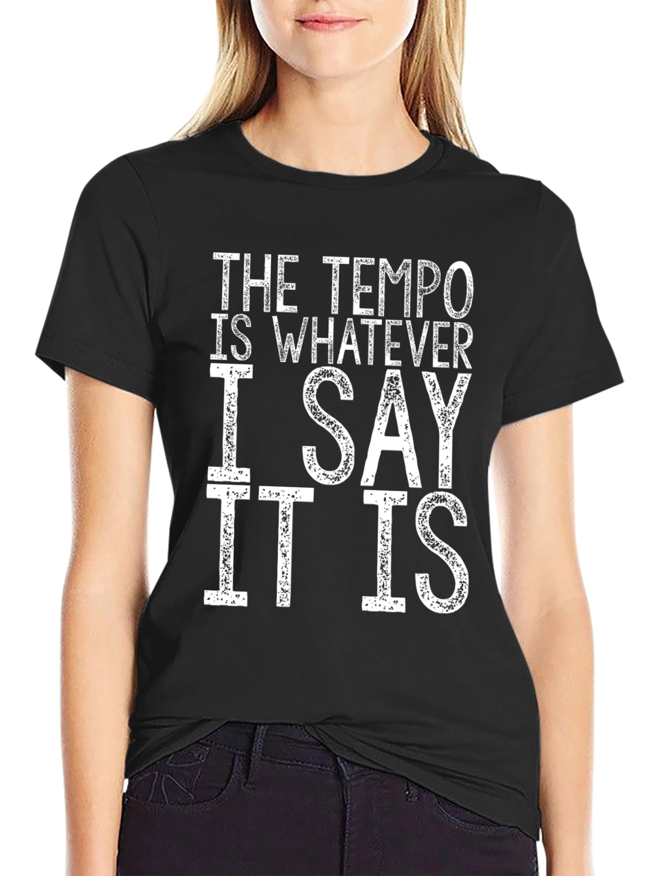 Tempo T-Shirt: I Say It Is Funny Musician Tee