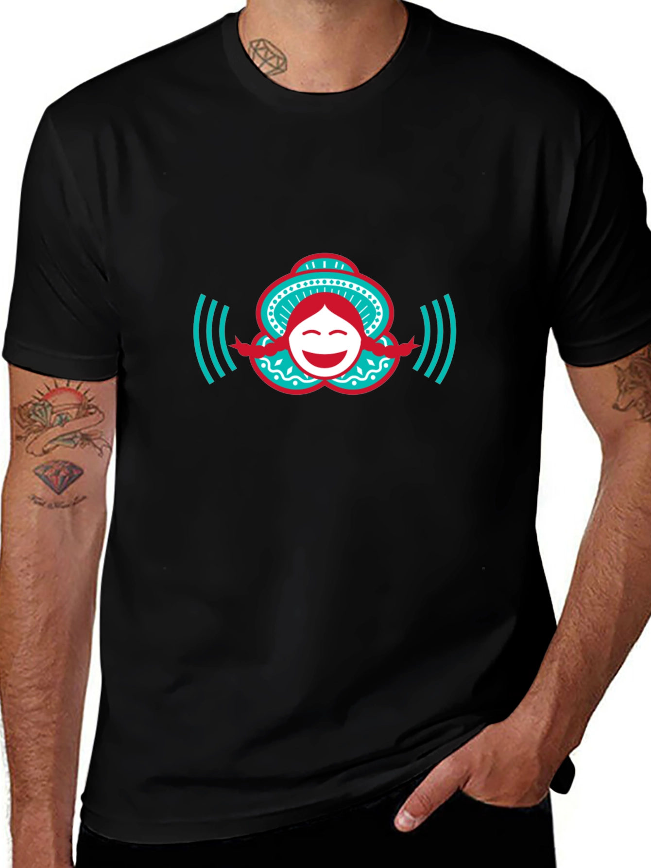 Fun Graphic Print Tee - Sound of Joy
