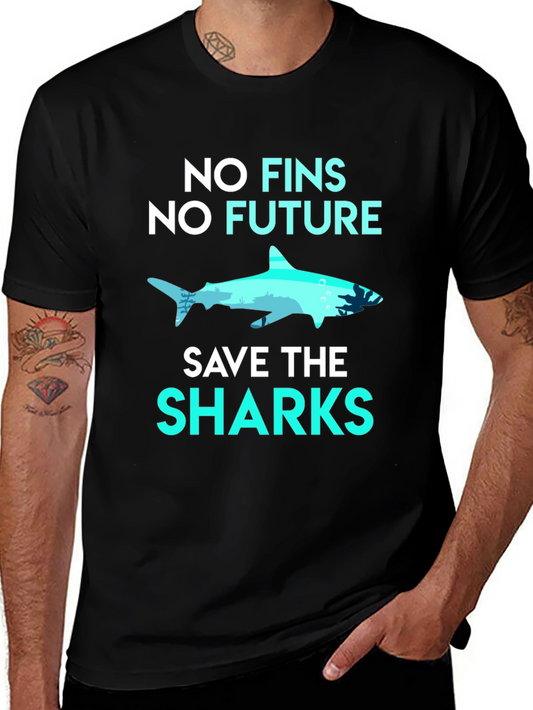 Save the Sharks Graphic T-Shirt