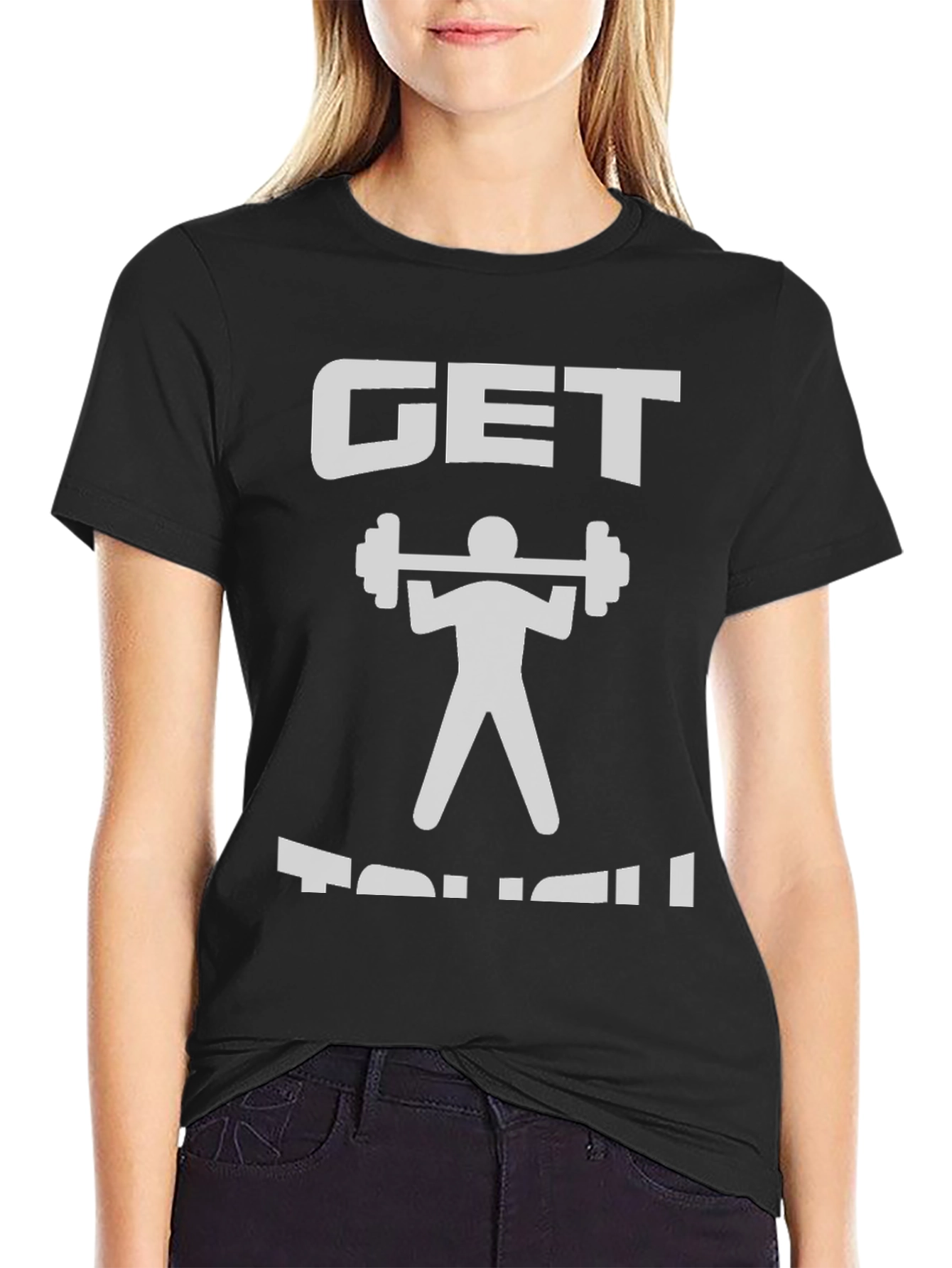 Get Tough Graphic T-Shirt - Gym Workout Tee