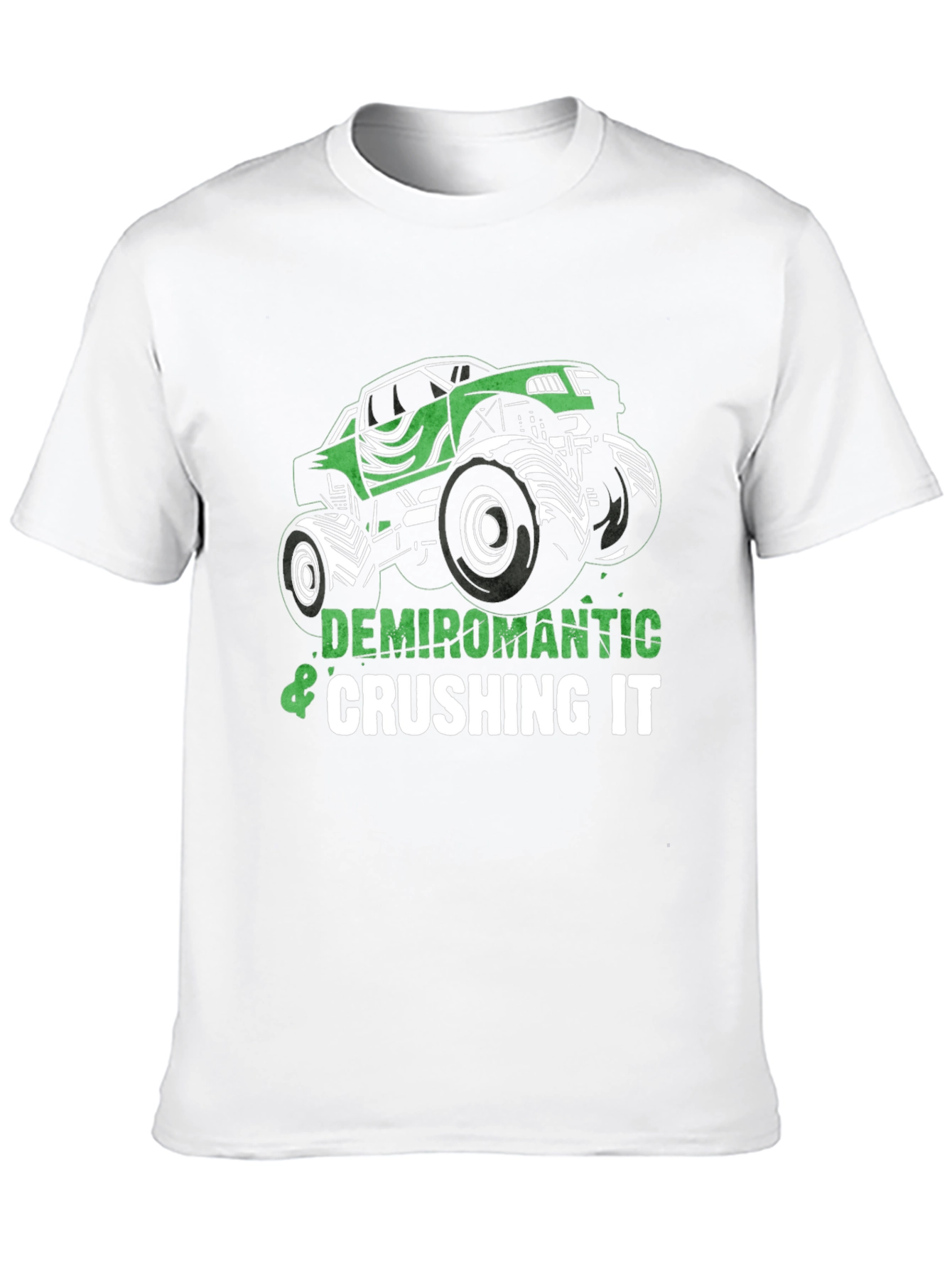 Demiromentic Crushing It Graphic Tee