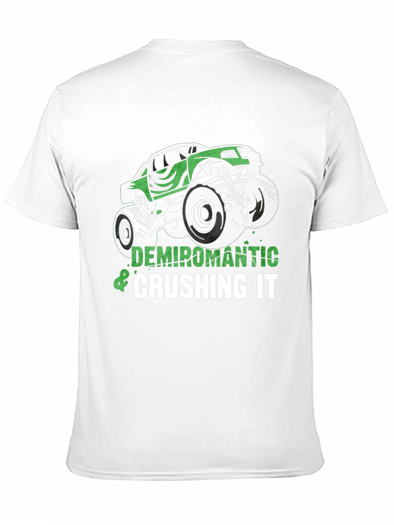 Demiromentic Crushing It Graphic Tee