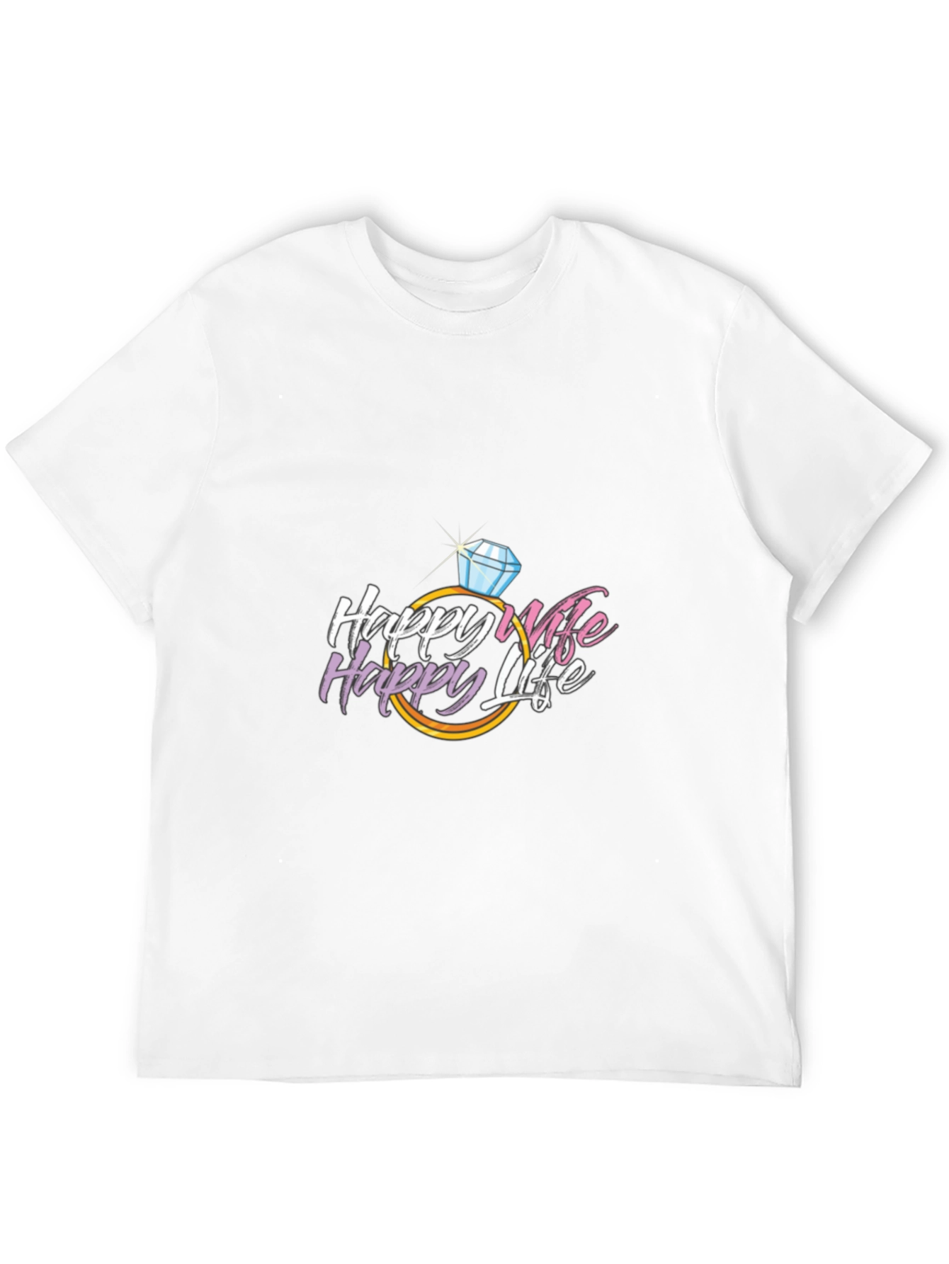 Happy Wife Happy Life Graphic Tee