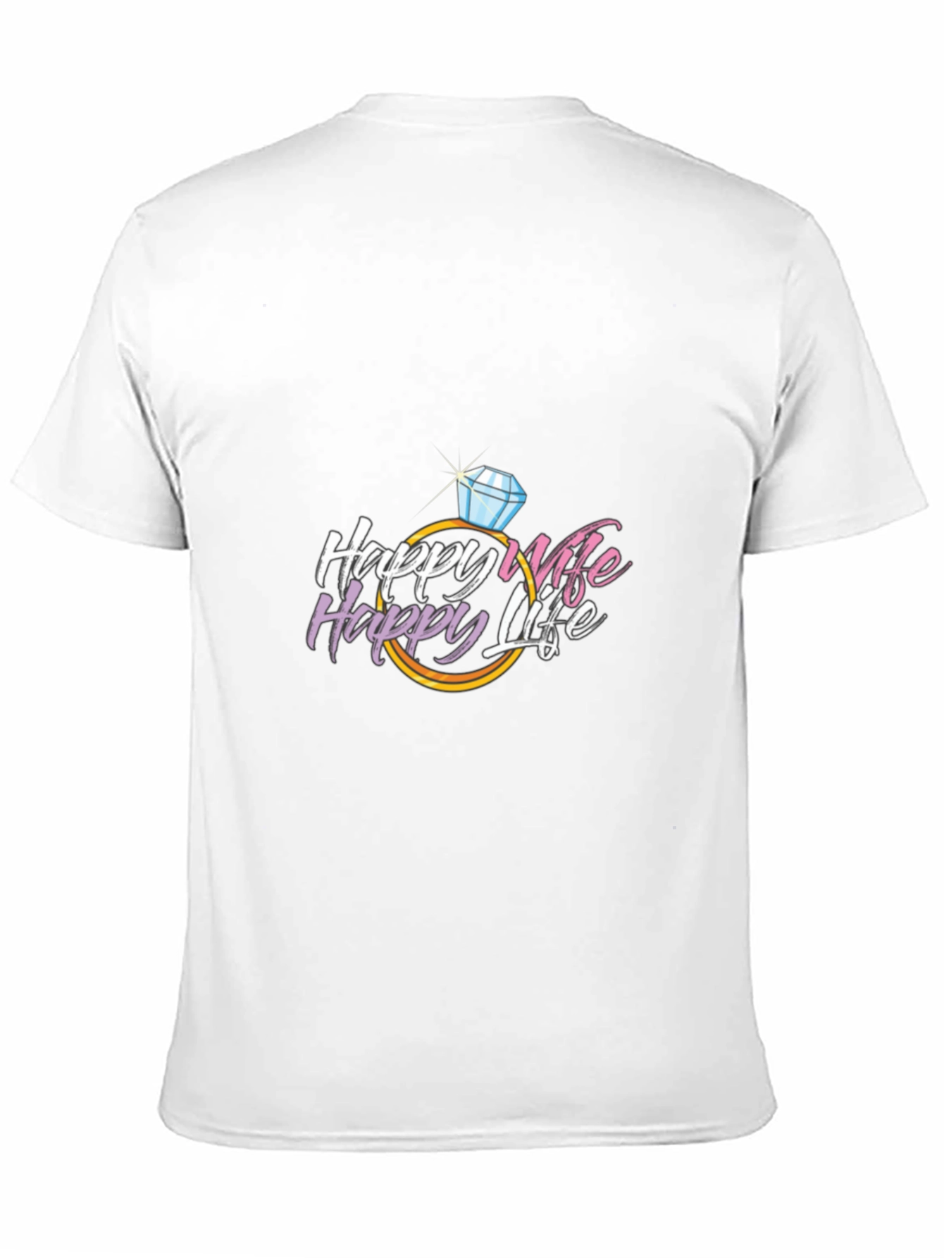 Happy Wife Happy Life Graphic Tee