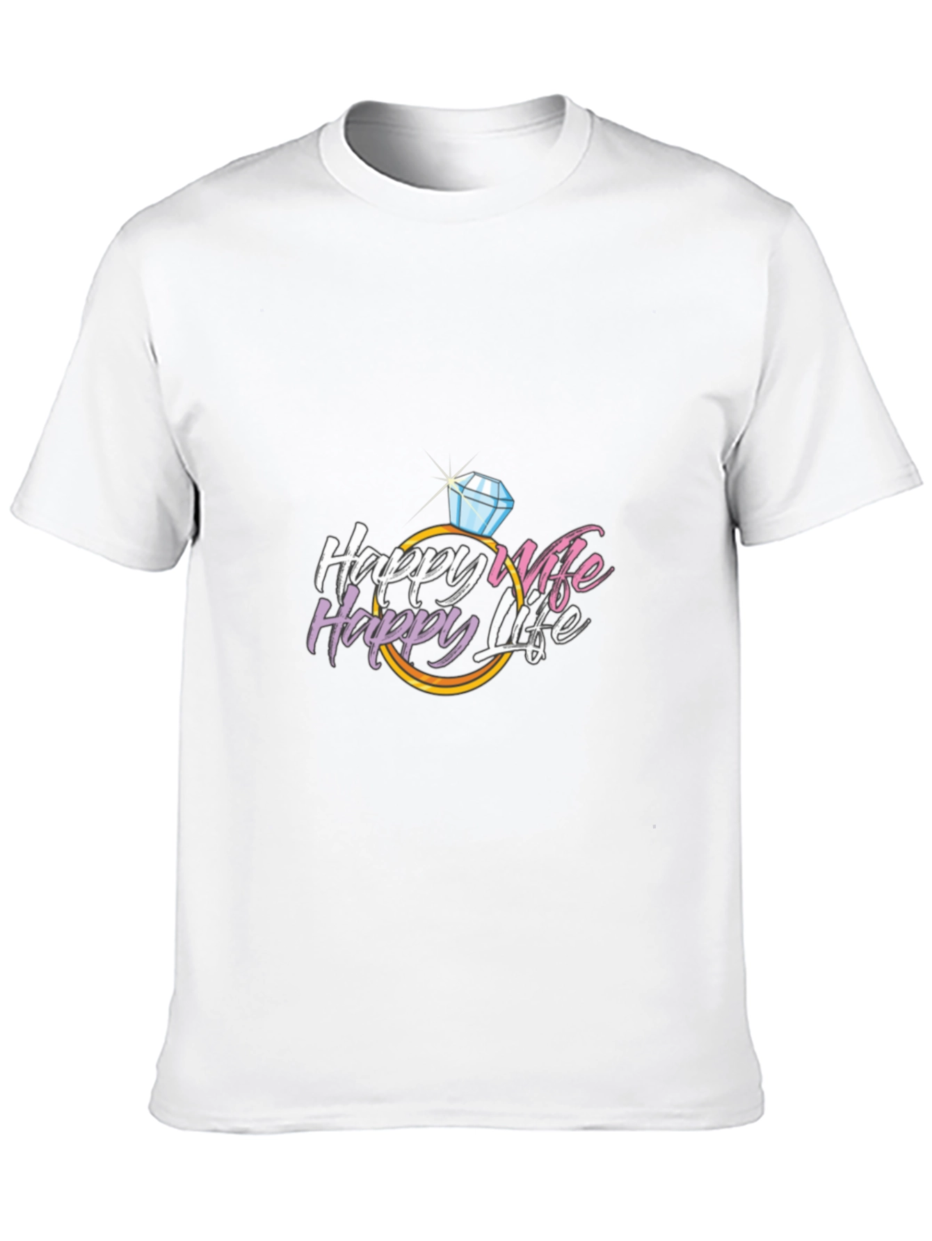 Happy Wife Happy Life Graphic Tee