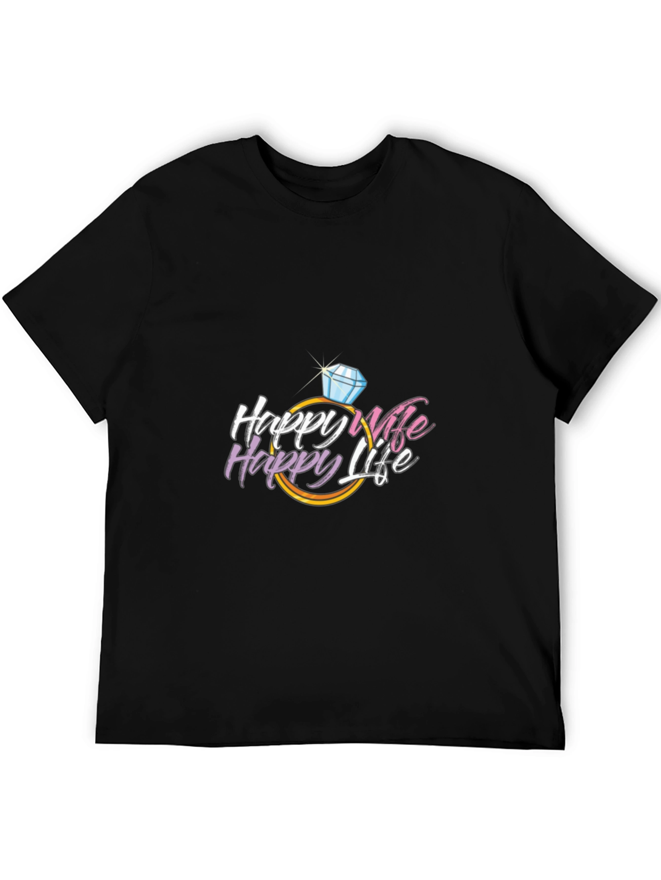 Happy Wife Happy Life Graphic Tee