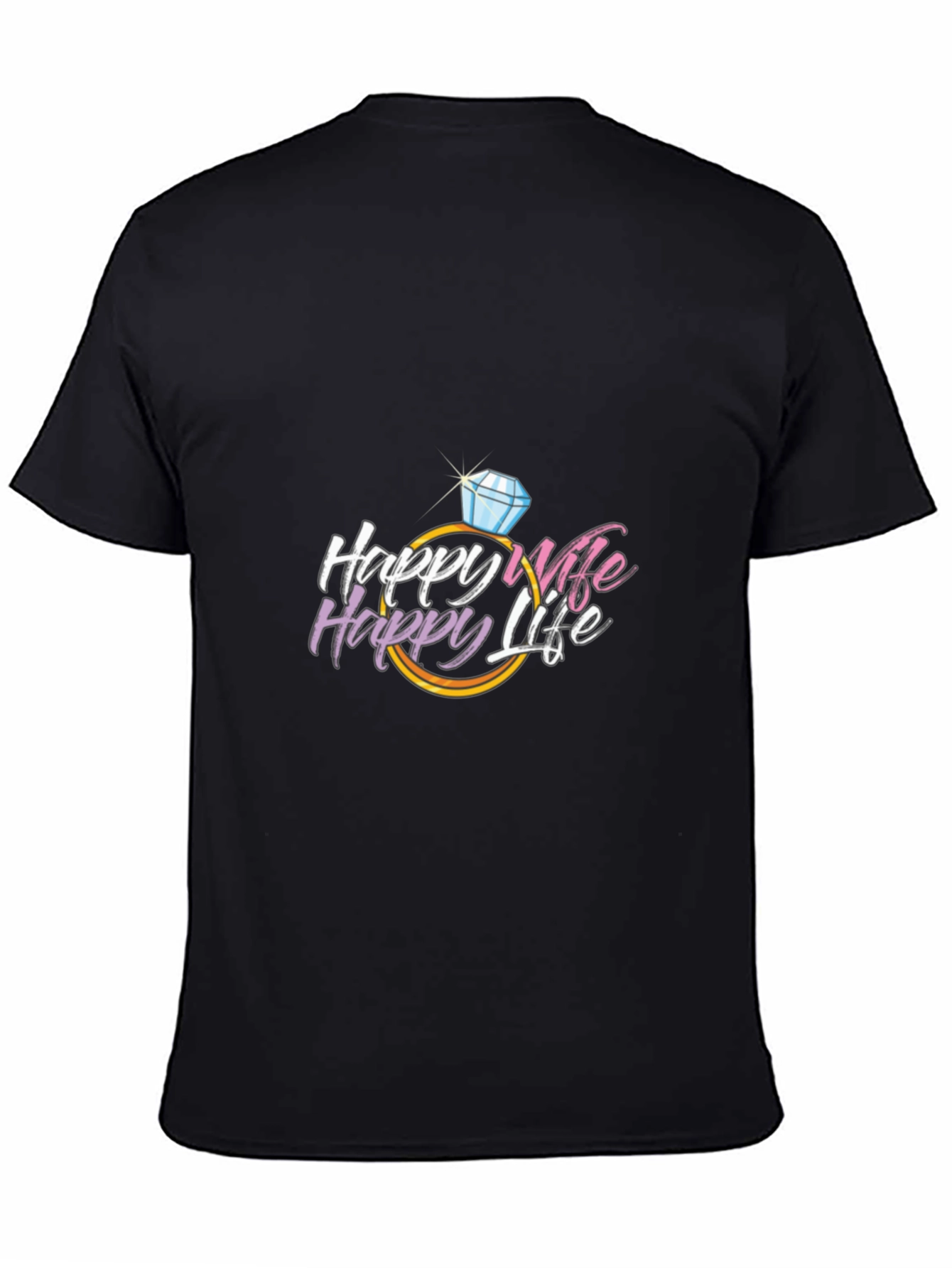Happy Wife Happy Life Graphic Tee