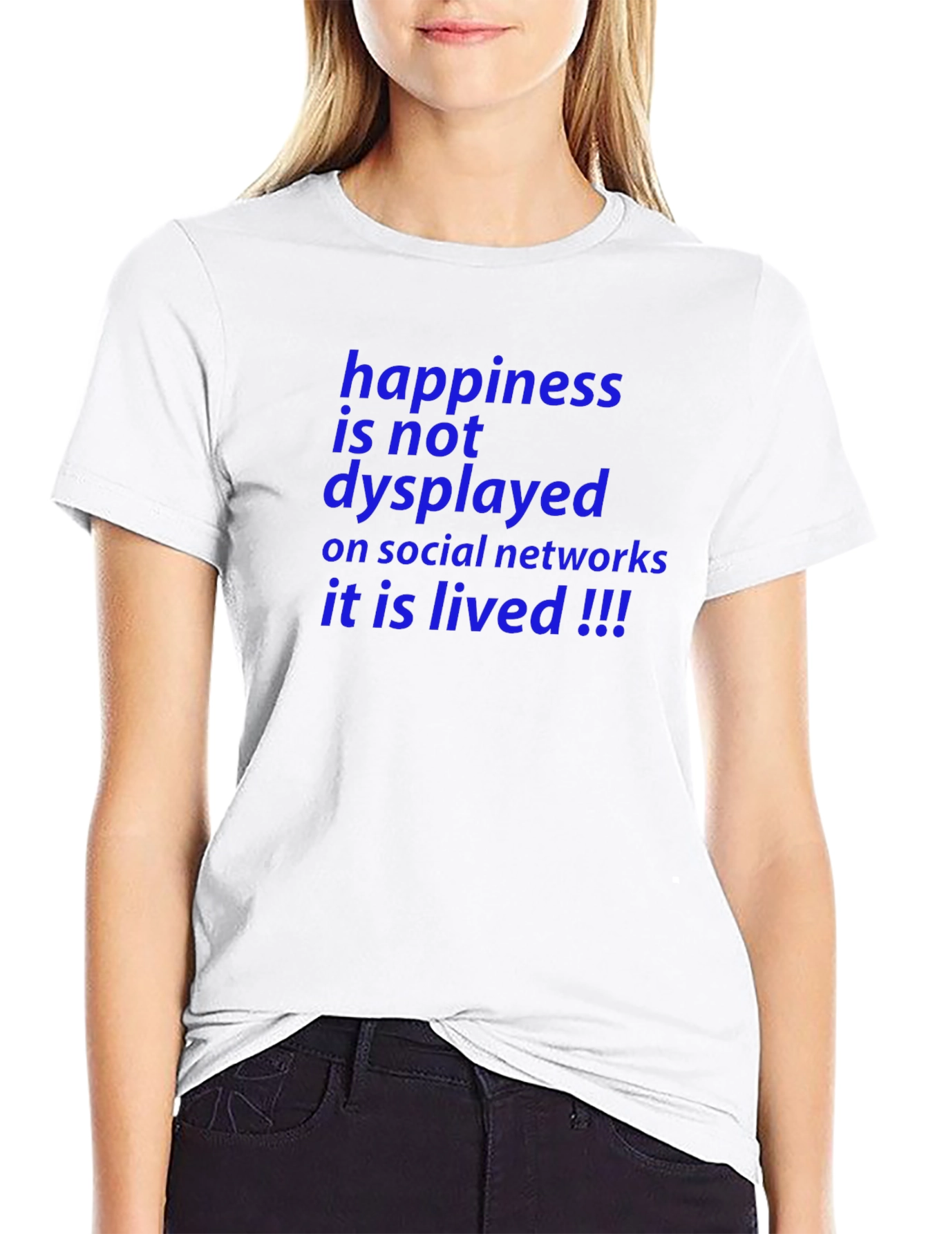 Happiness Lived T-Shirt - Inspiring Graphic Tee