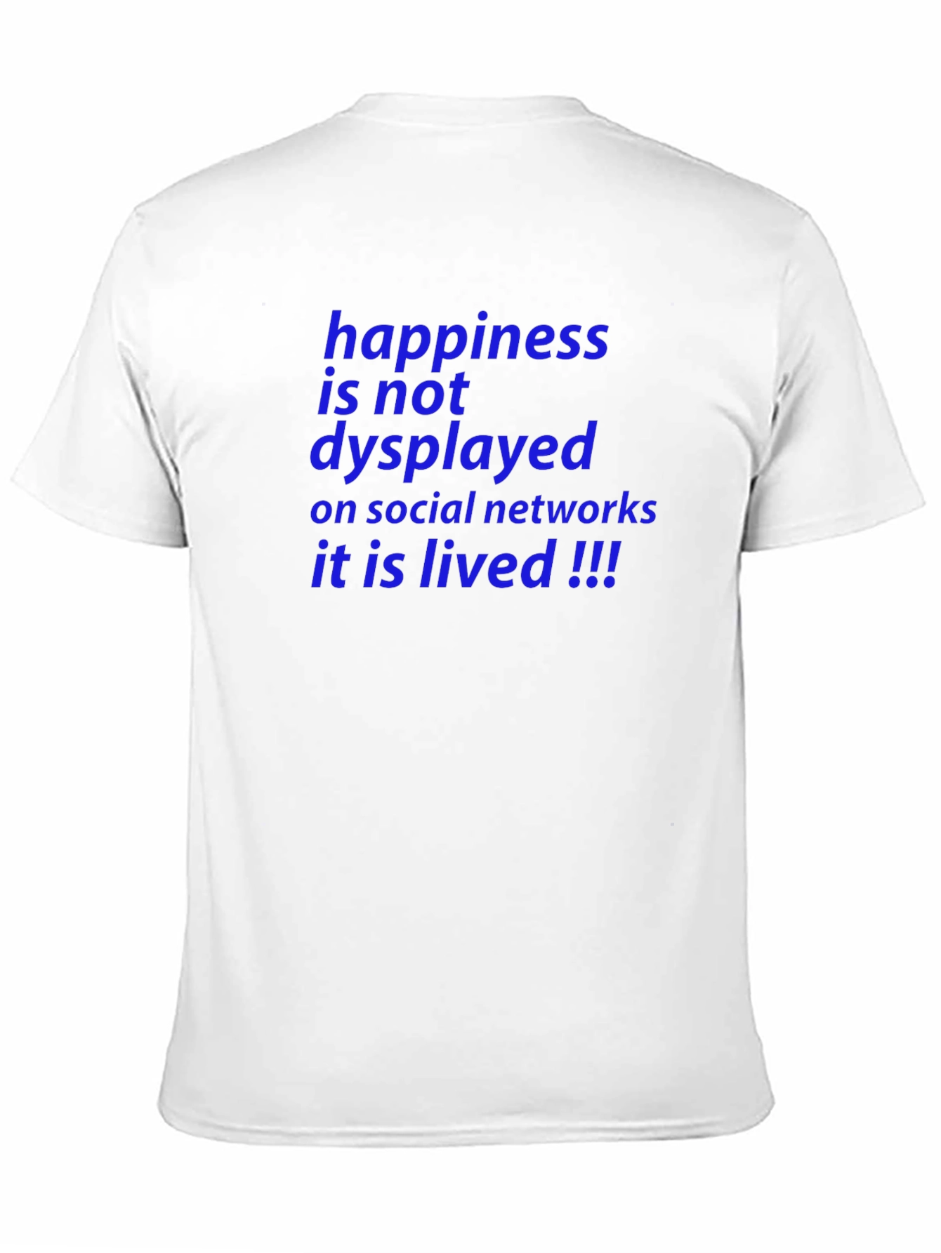 Happiness Lived T-Shirt - Inspiring Graphic Tee