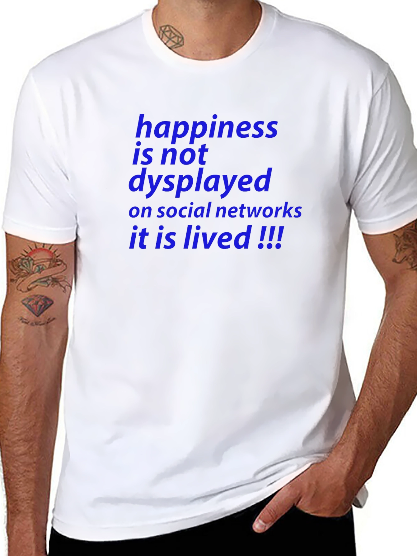 Happiness Lived T-Shirt - Inspiring Graphic Tee