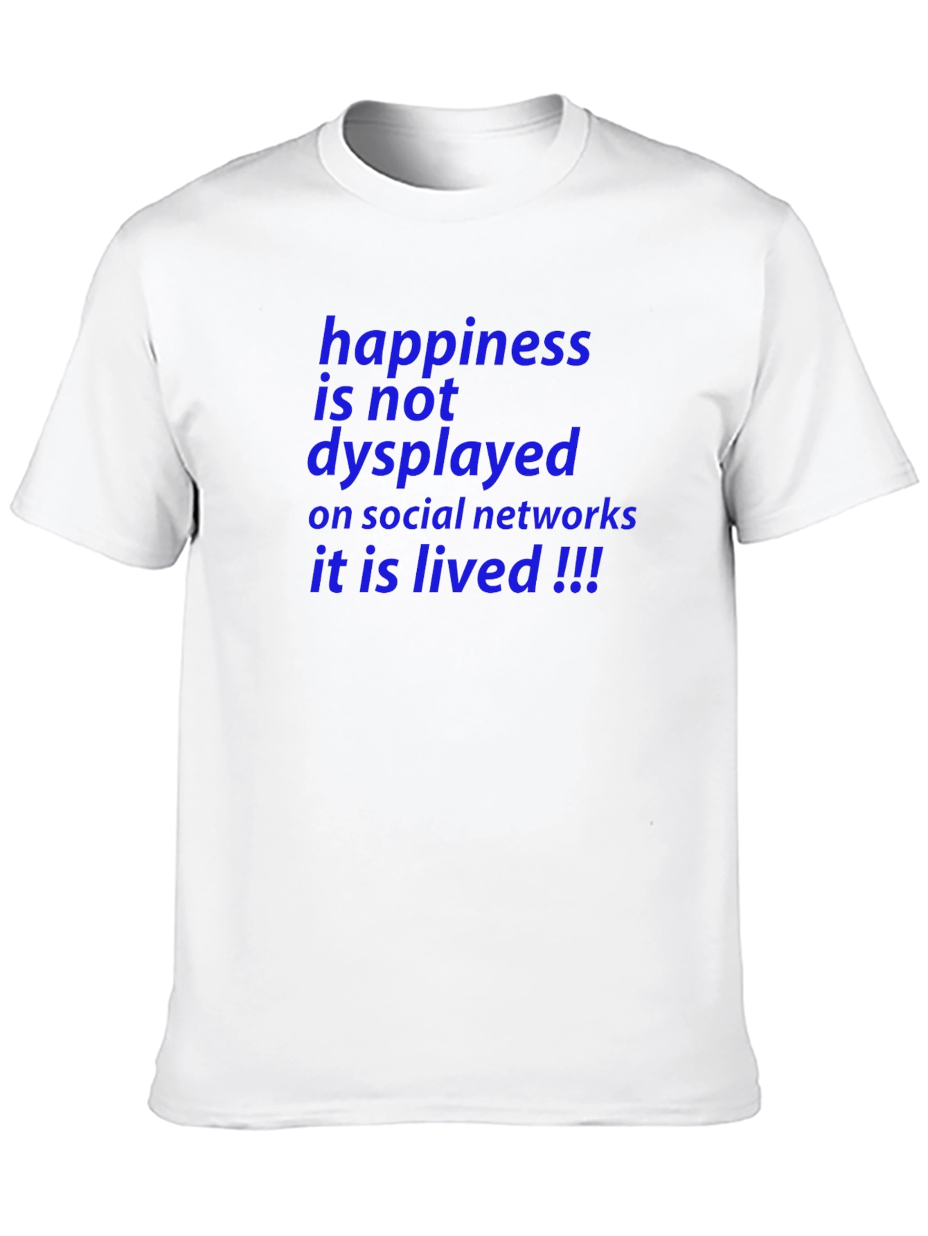 Happiness Lived T-Shirt - Inspiring Graphic Tee
