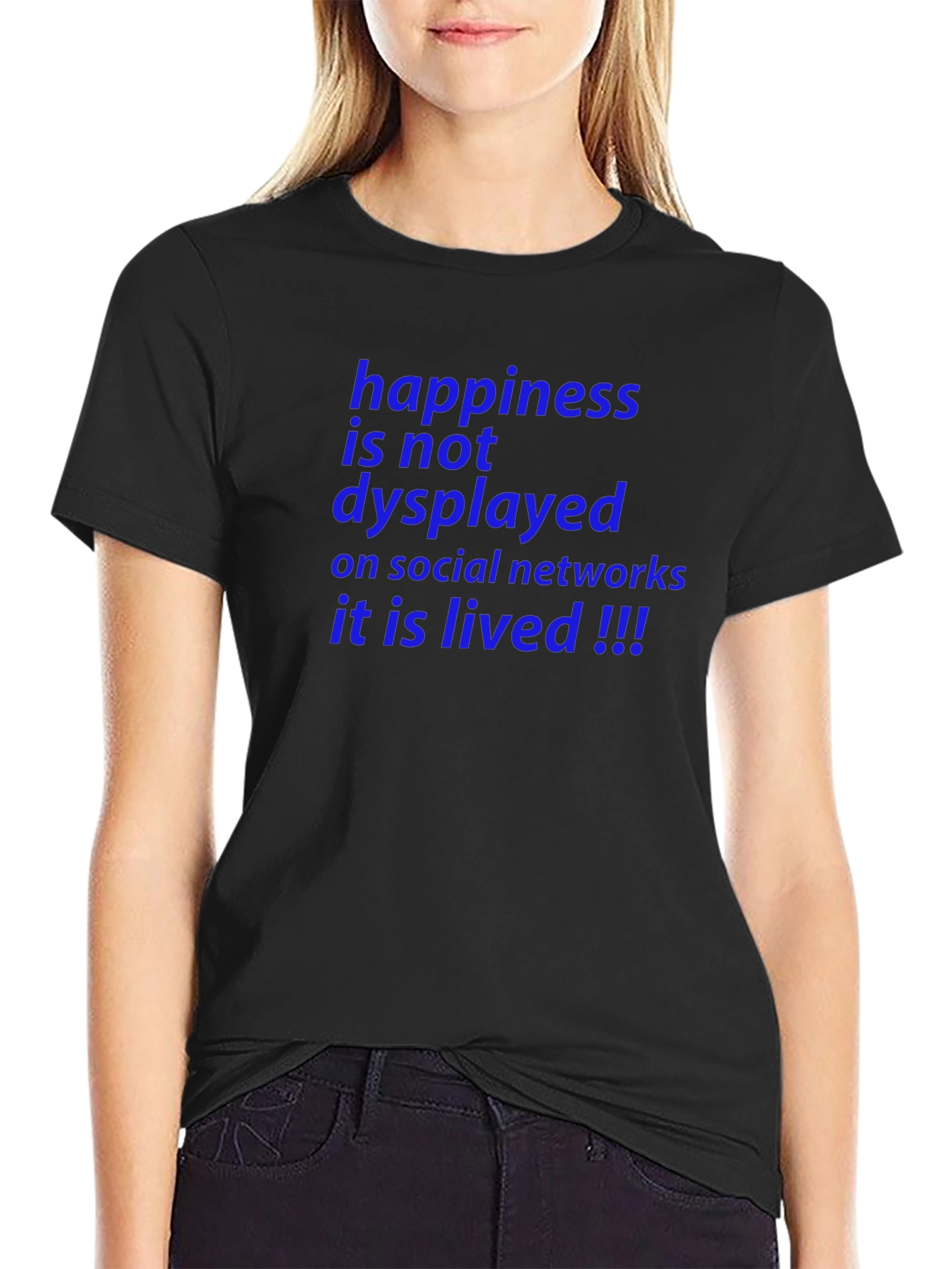 Happiness Lived T-Shirt - Inspiring Graphic Tee