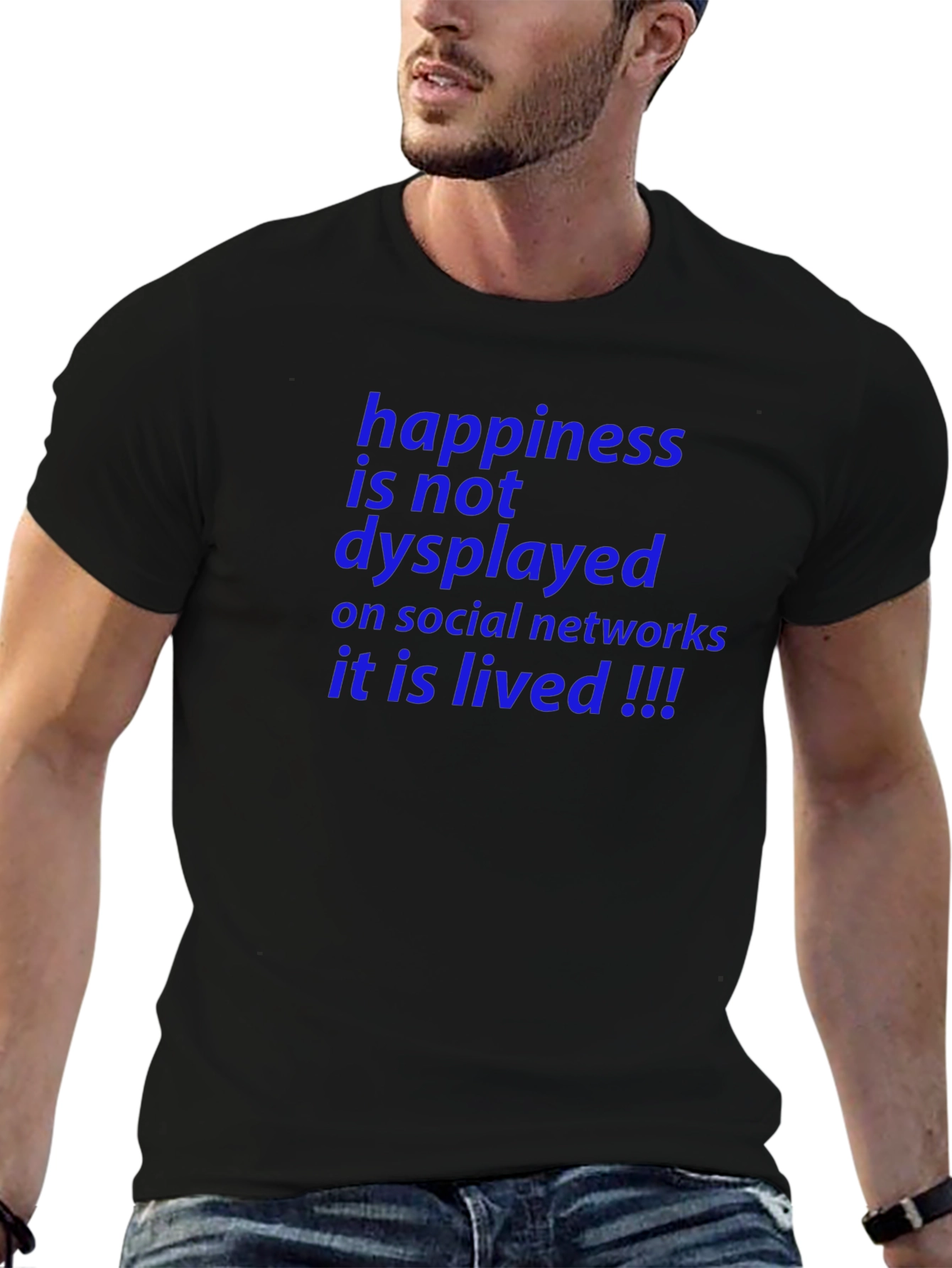 Happiness Lived T-Shirt - Inspiring Graphic Tee