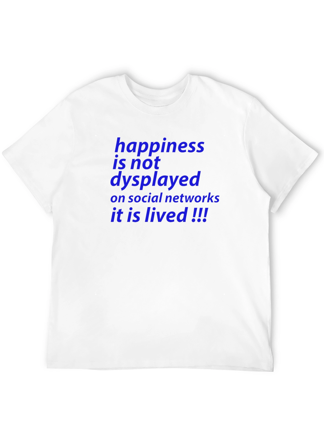 Happiness Lived T-Shirt - Inspiring Graphic Tee