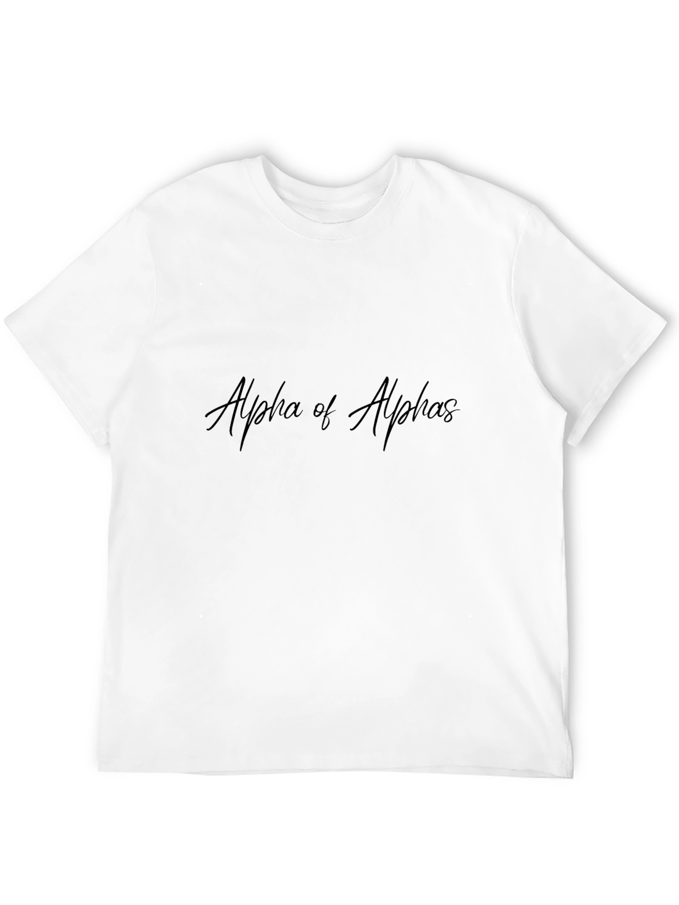 Alpha of Alphas Black T-Shirt