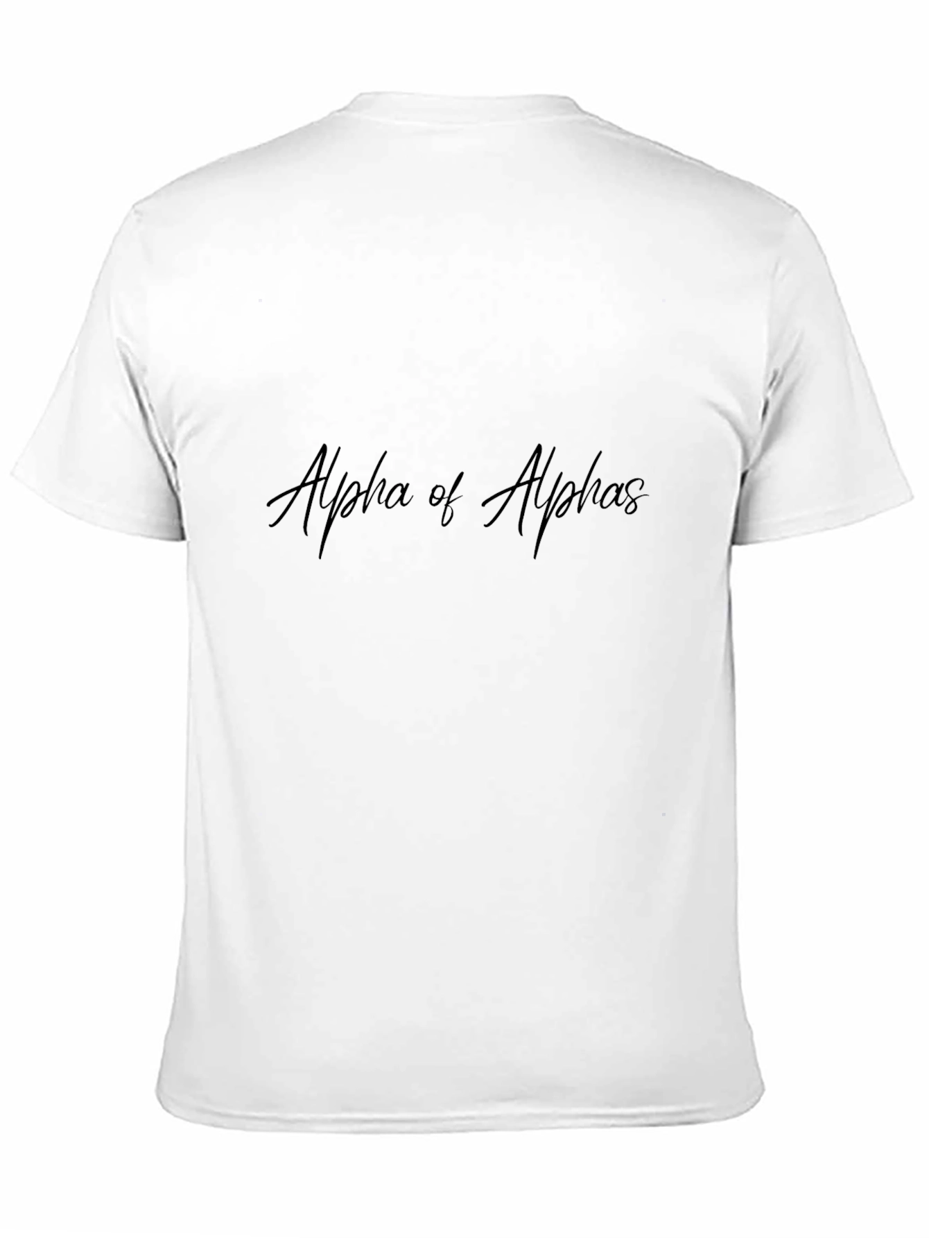 Alpha of Alphas Black T-Shirt