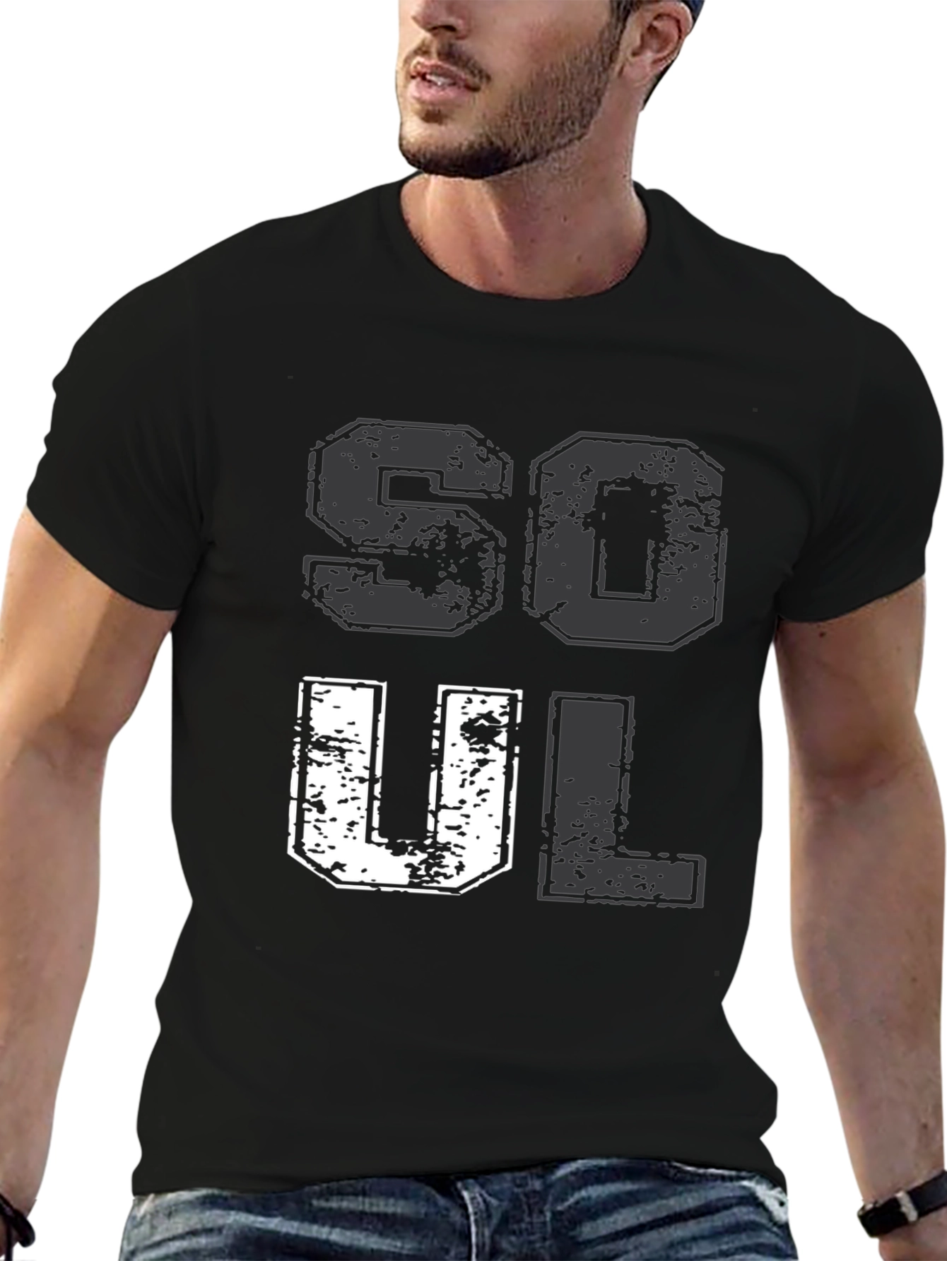 Soul Graphic Print Mens T-Shirt