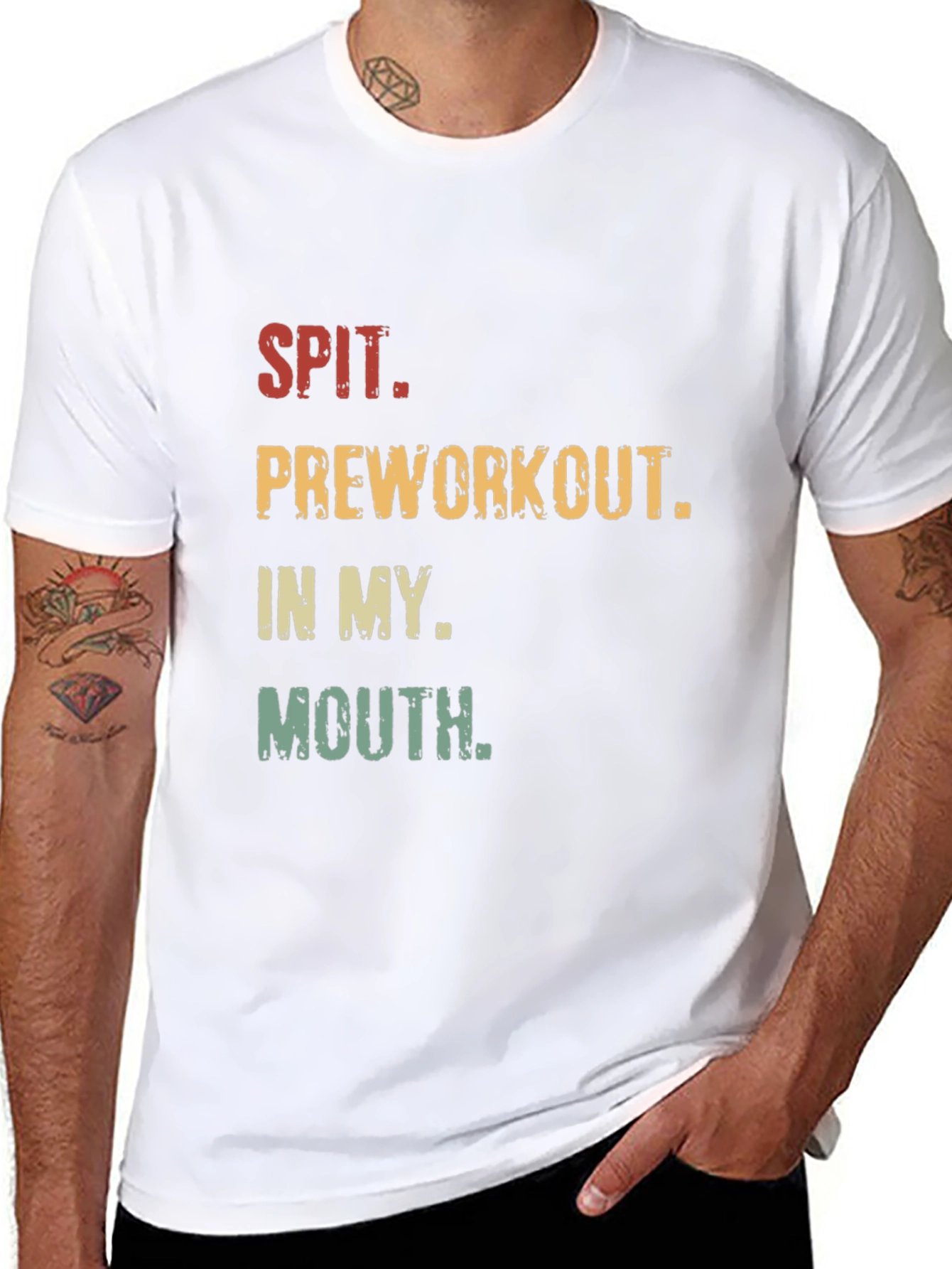 Spit Preworkout in my Mouth Graphic Tee