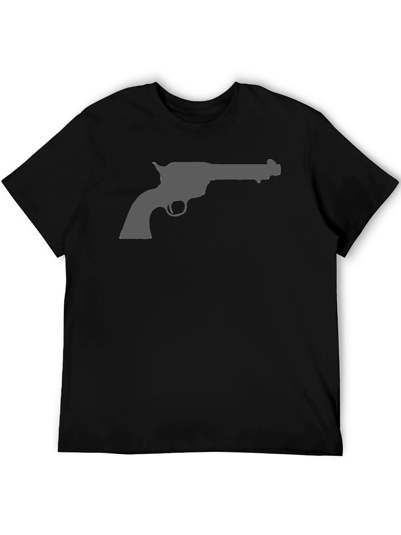Revolver Graphic T-Shirt - Classic Western Style