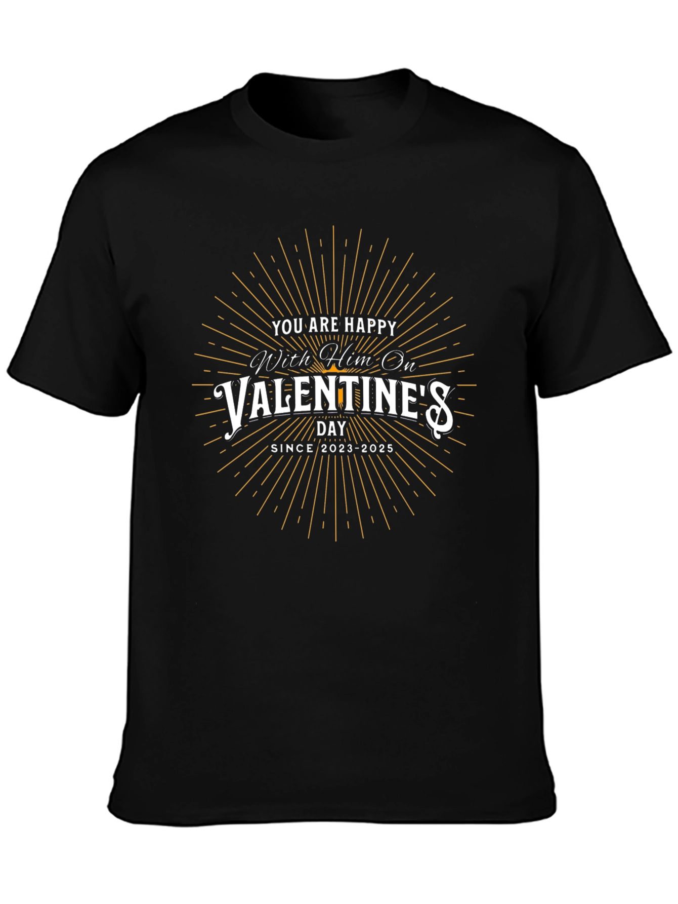Happy Valentines Day Graphic T-Shirt - Unisex