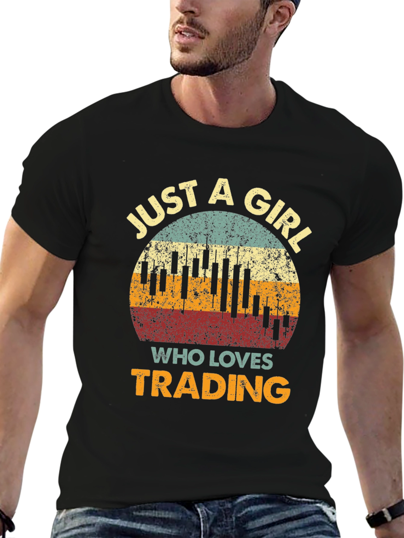 Just a Girl Who Loves Trading T-Shirt