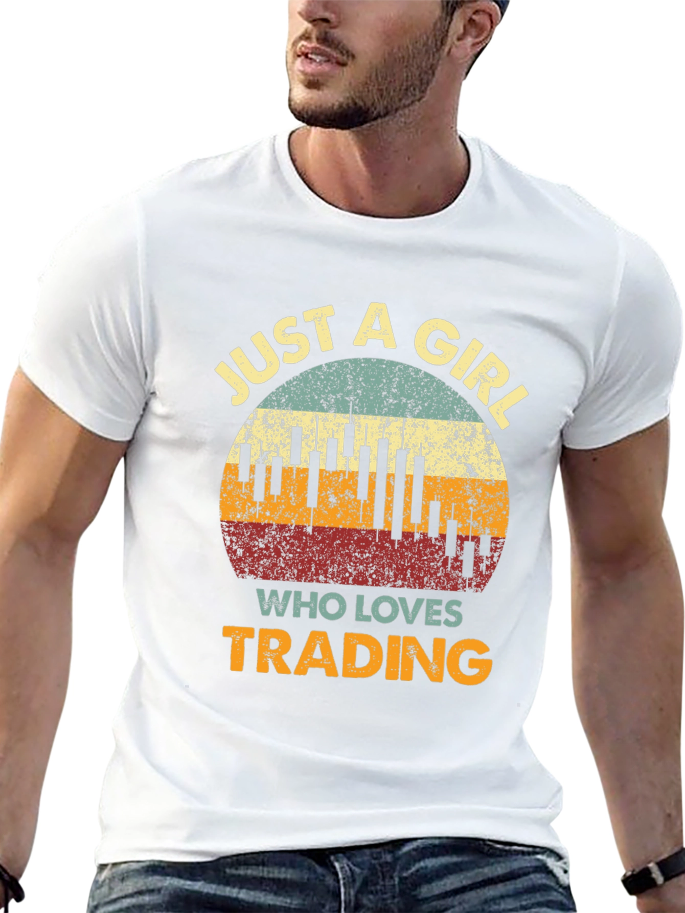 Just a Girl Who Loves Trading T-Shirt