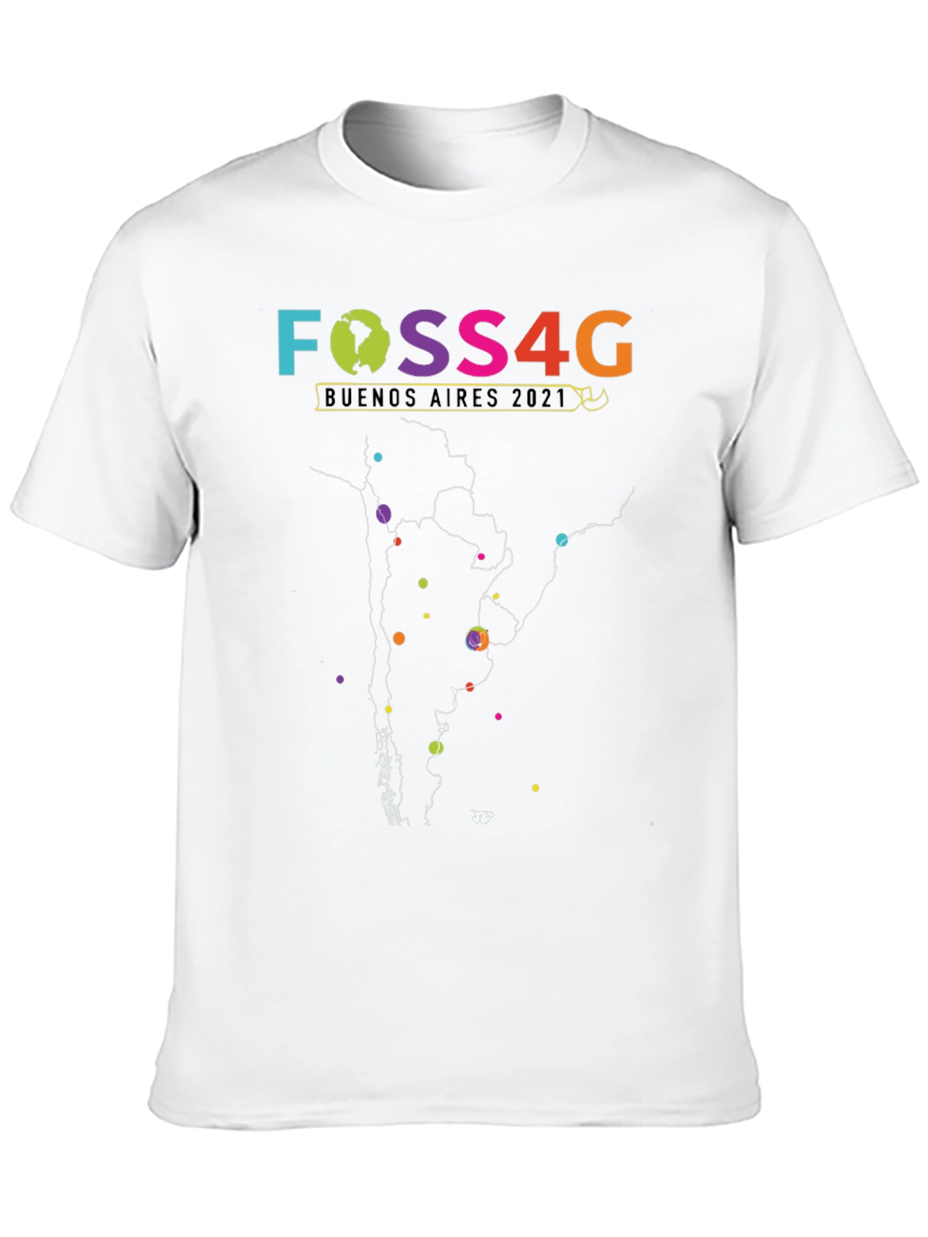 FOSS4G Buenos Aires 2021 Graphic T-Shirt