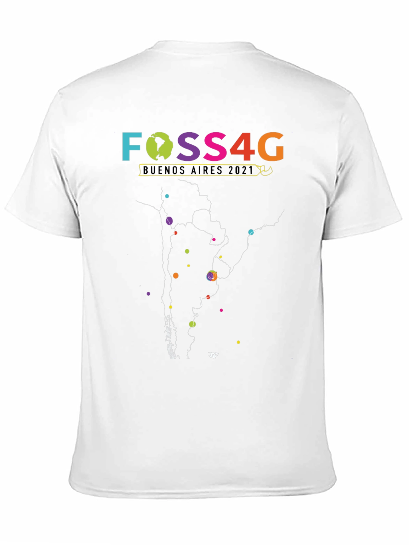 FOSS4G Buenos Aires 2021 Graphic T-Shirt