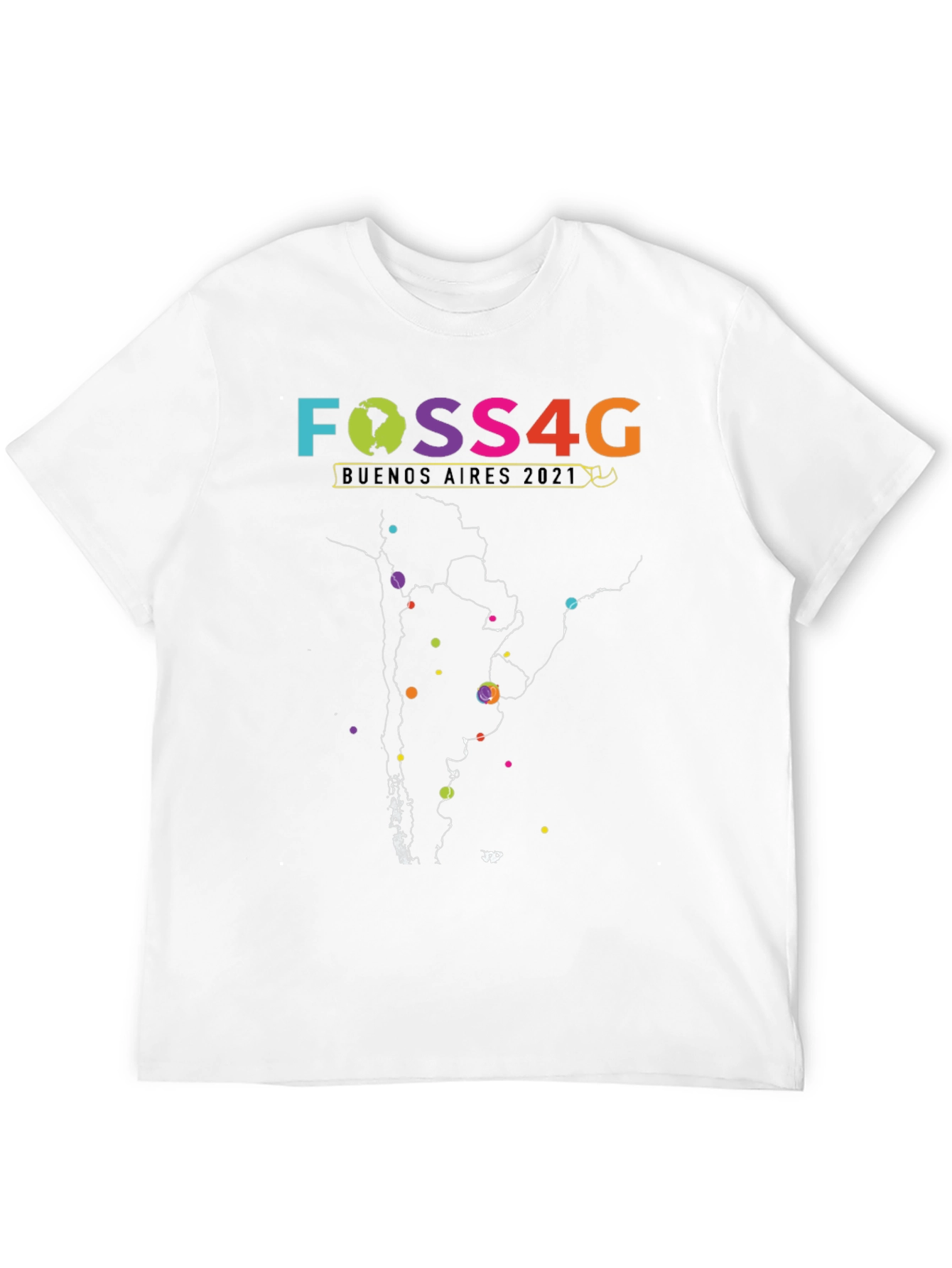 FOSS4G Buenos Aires 2021 Graphic T-Shirt