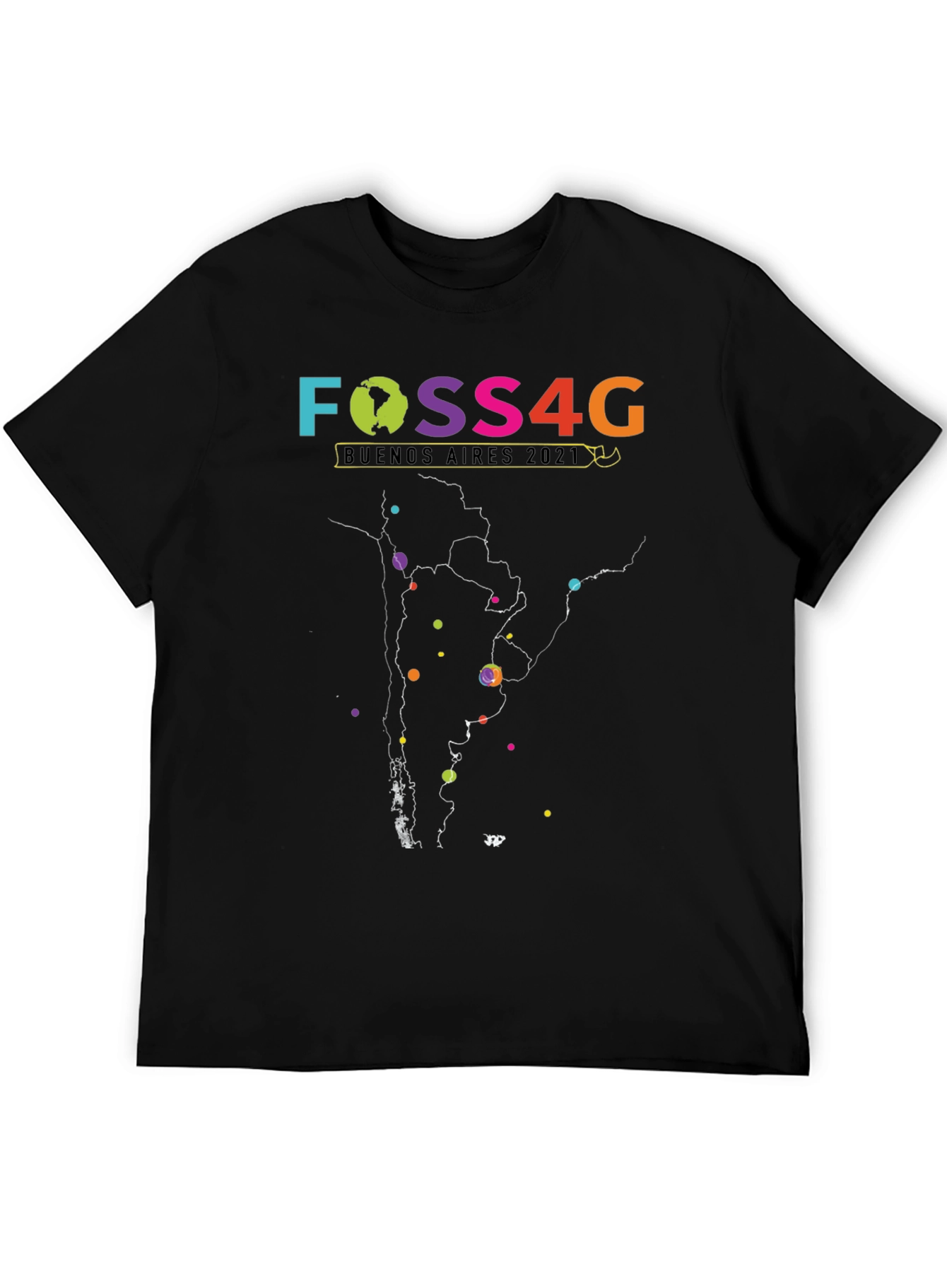 FOSS4G Buenos Aires 2021 Graphic T-Shirt