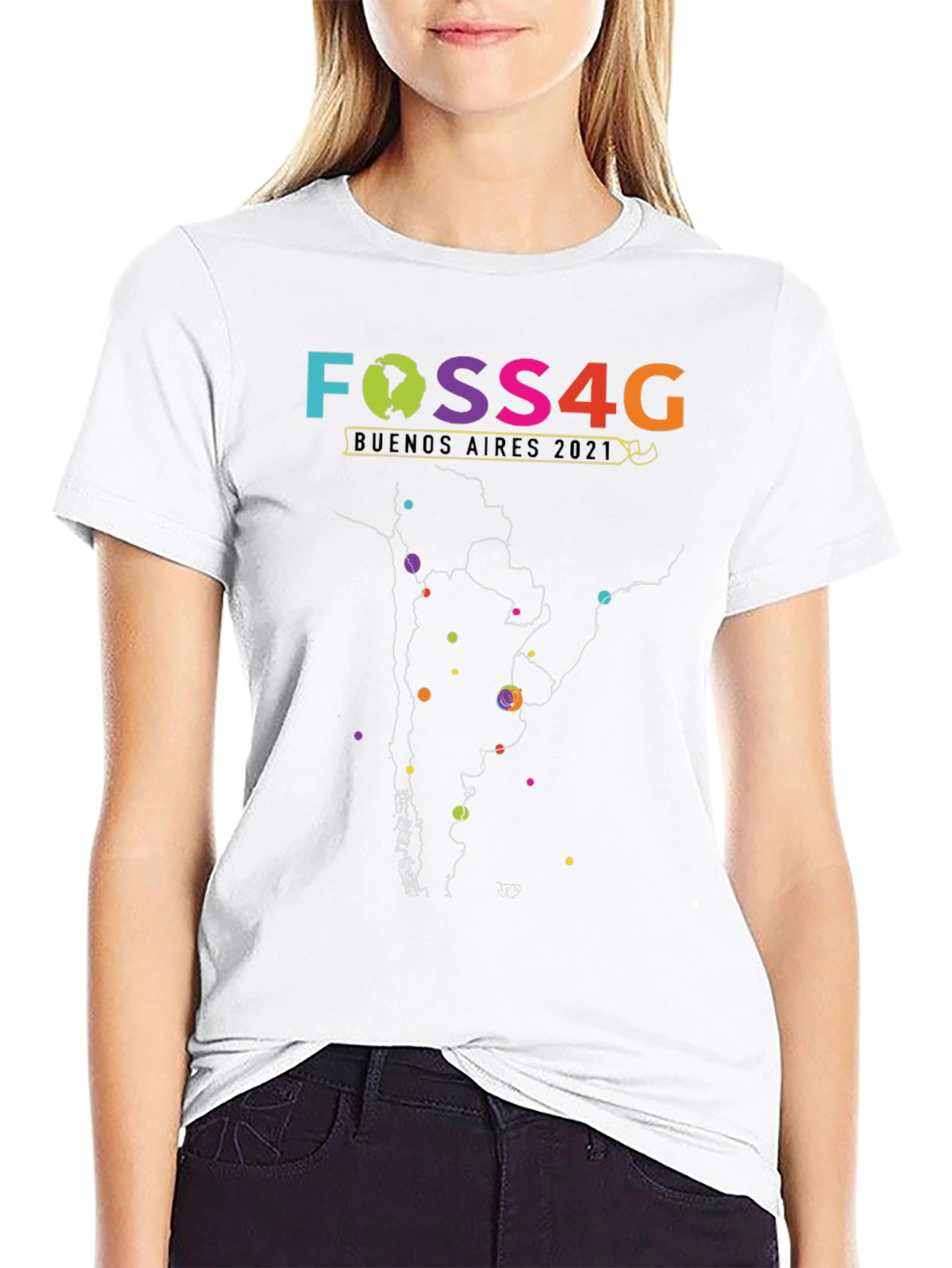 FOSS4G Buenos Aires 2021 Graphic T-Shirt