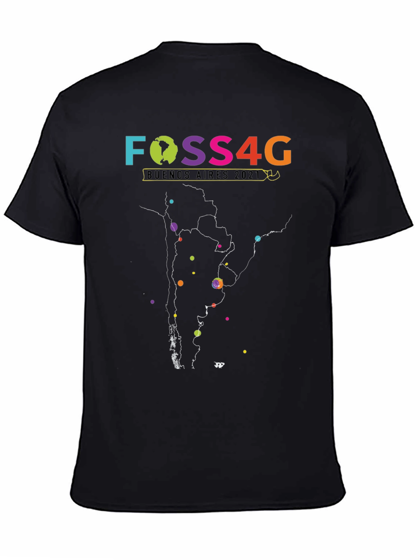 FOSS4G Buenos Aires 2021 Graphic T-Shirt