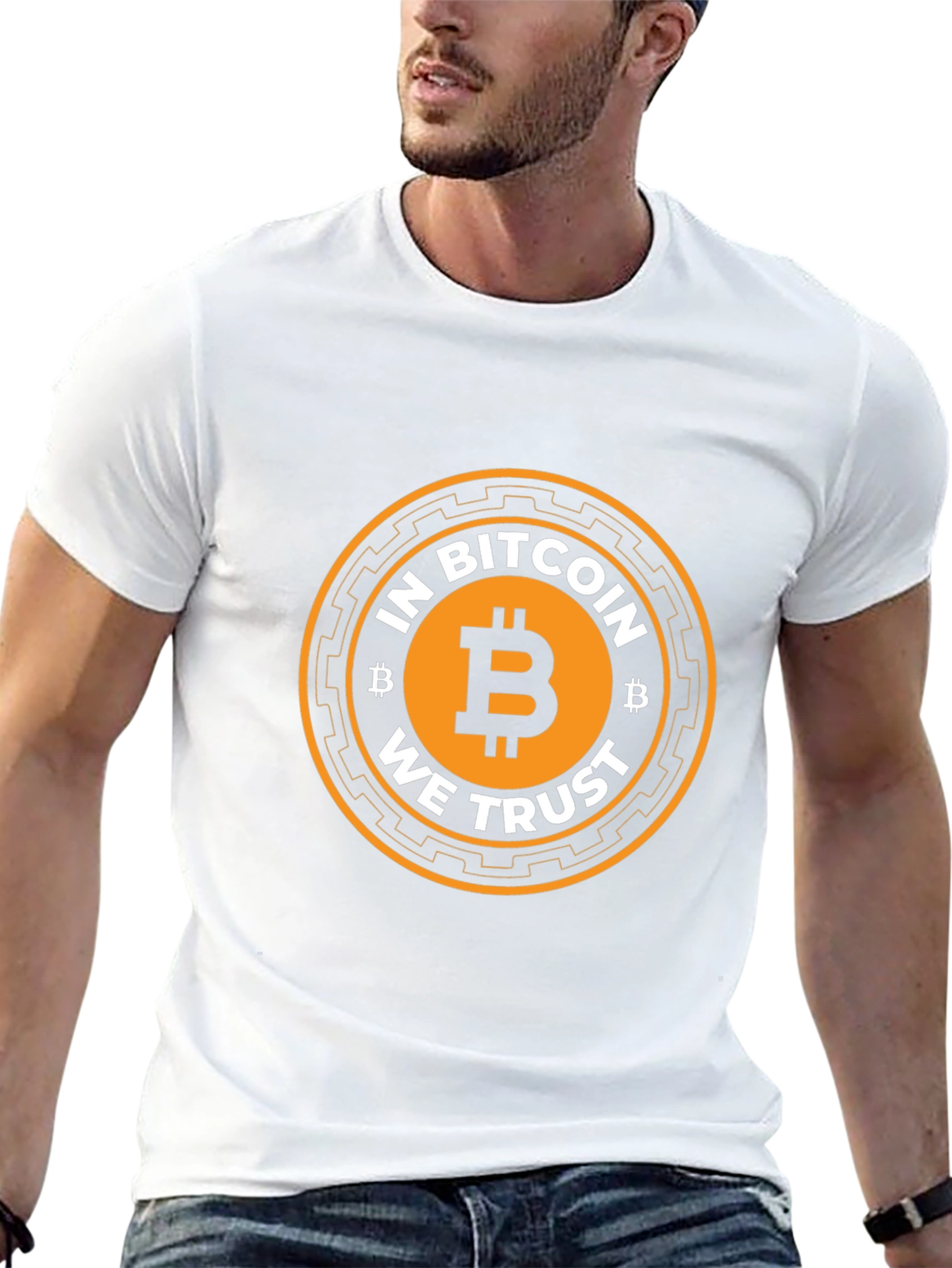 Bitcoin We Trust Black T-Shirt