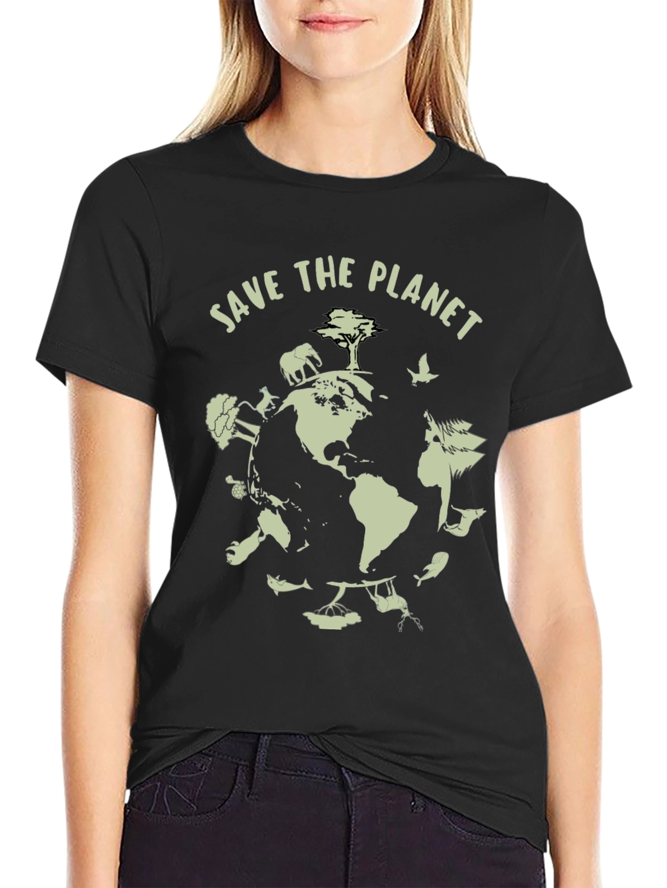 Save the Planet Graphic T-Shirt