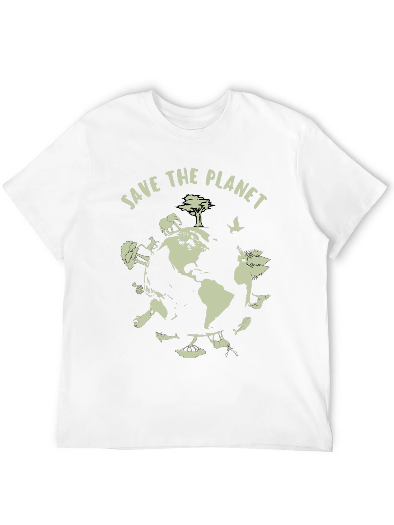Save the Planet Graphic T-Shirt
