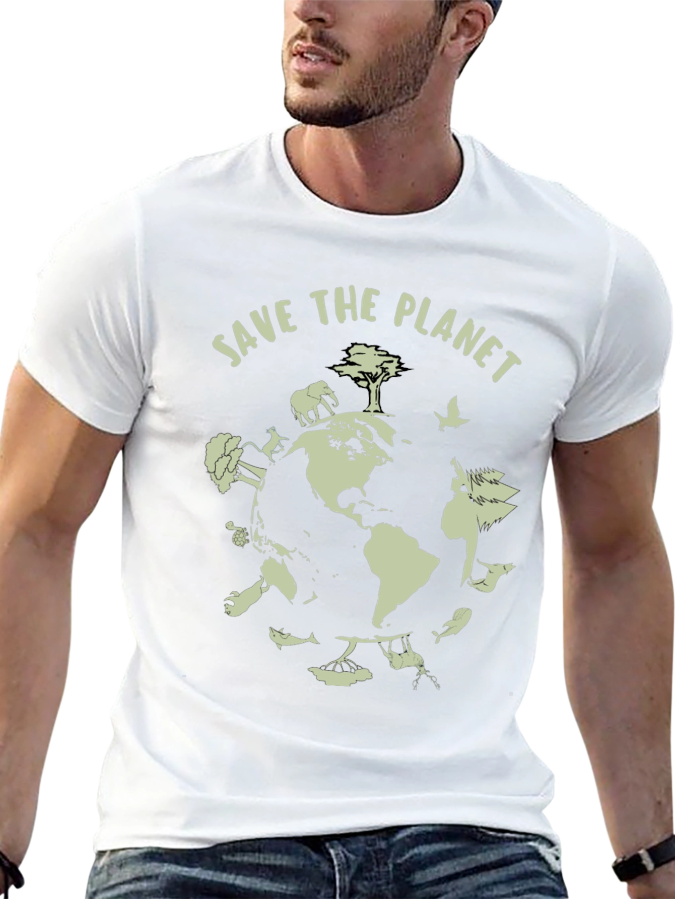 Save the Planet Graphic T-Shirt