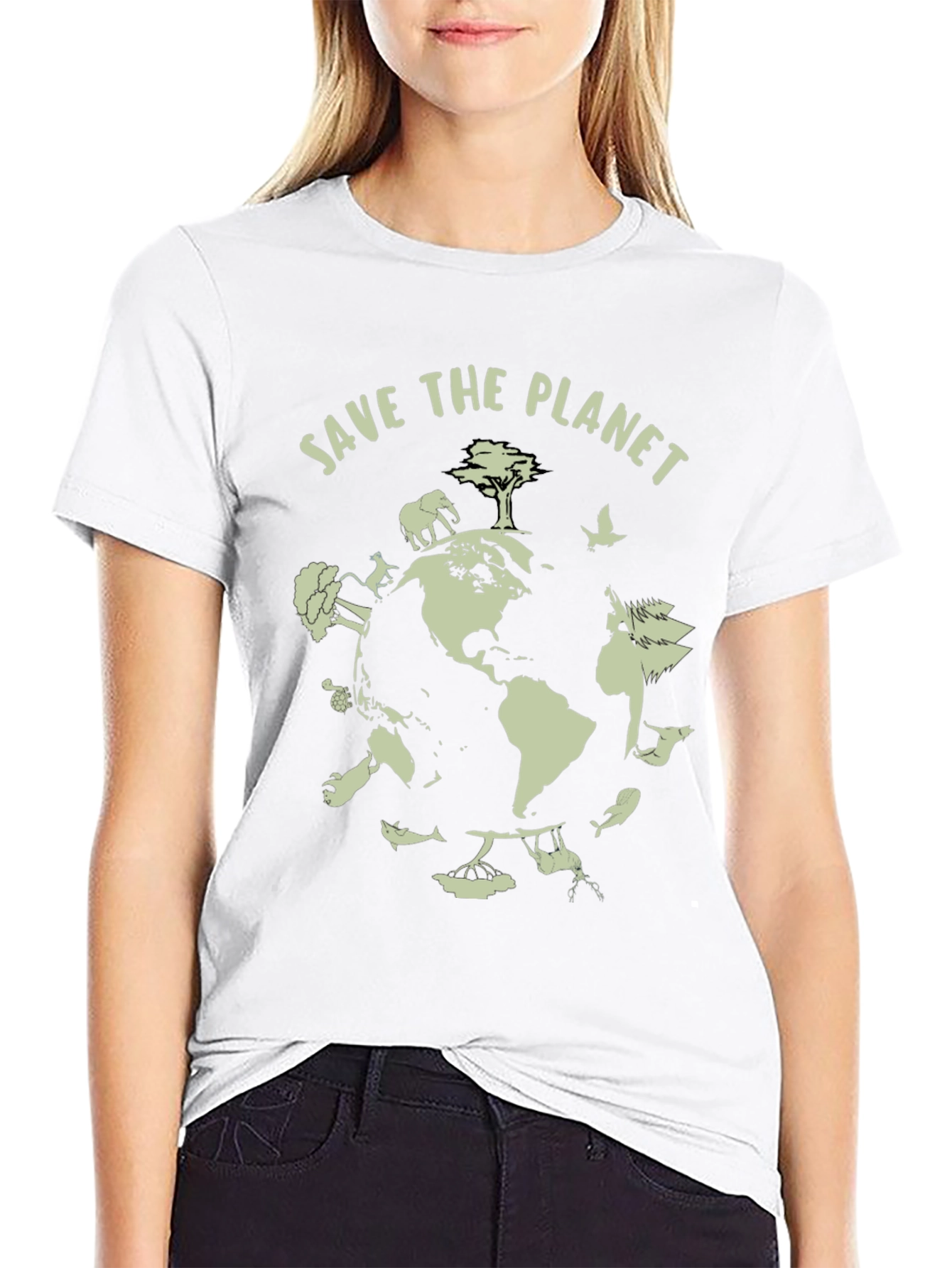 Save the Planet Graphic T-Shirt