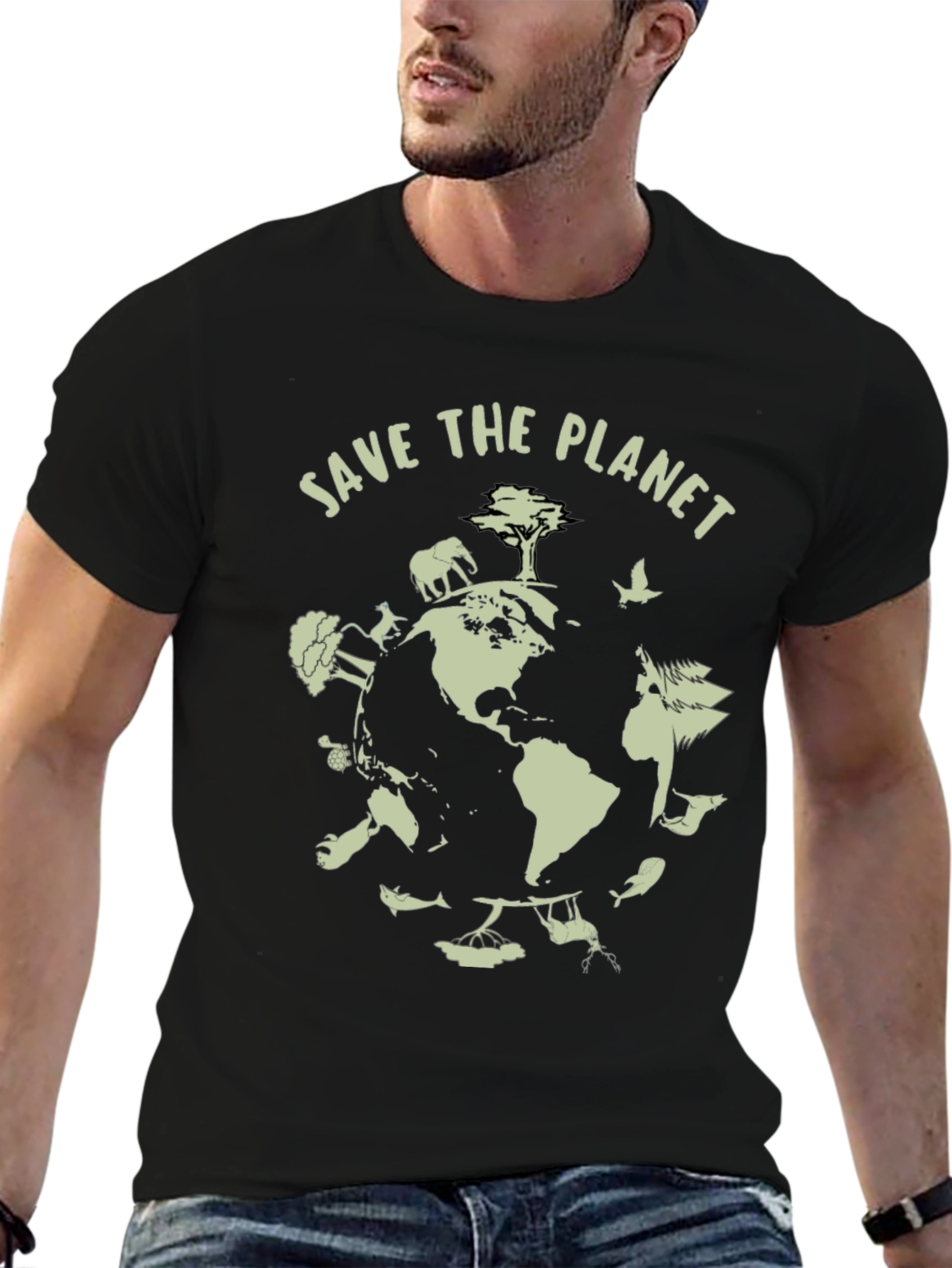 Save the Planet Graphic T-Shirt