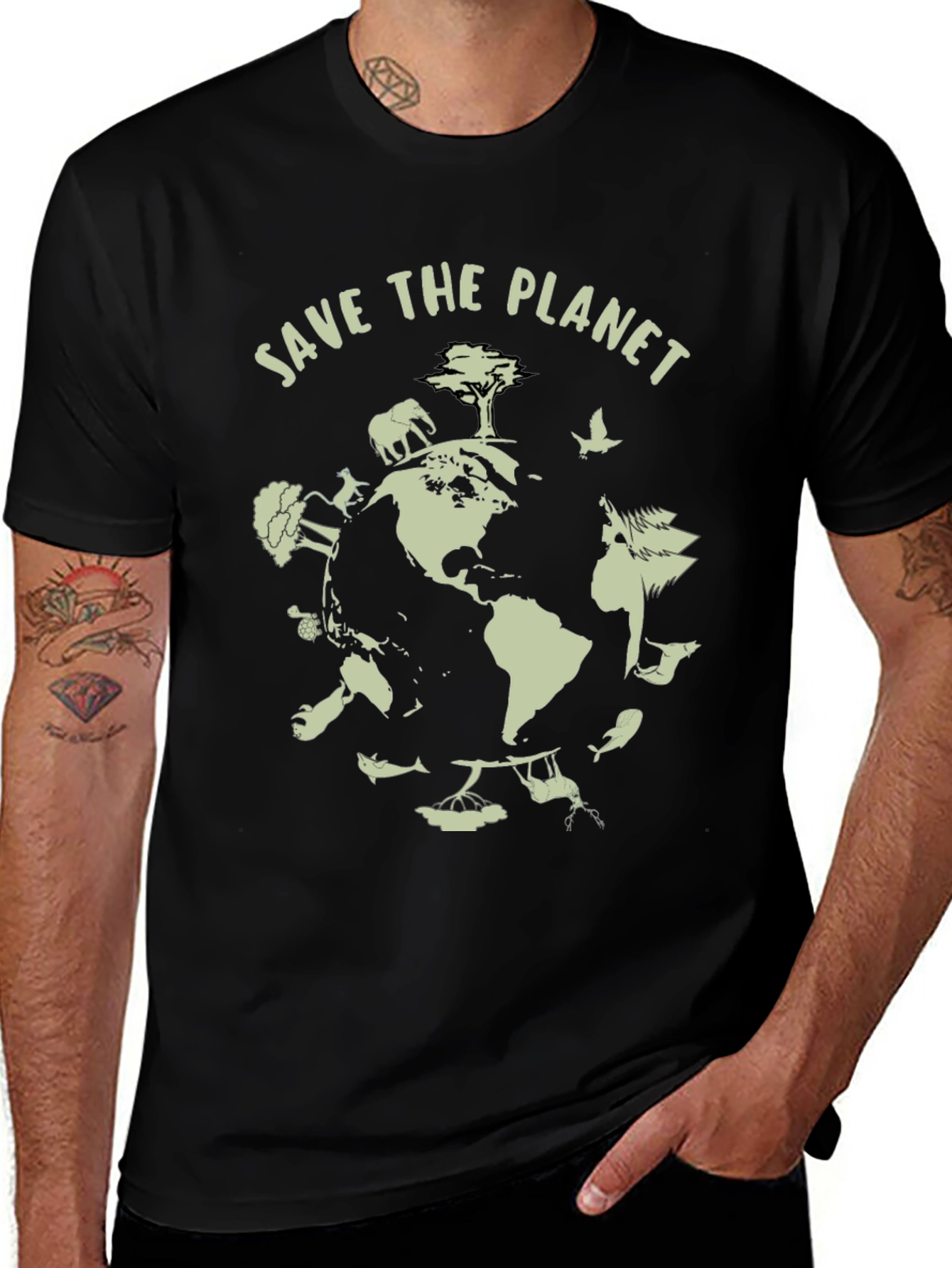 Save the Planet Graphic T-Shirt