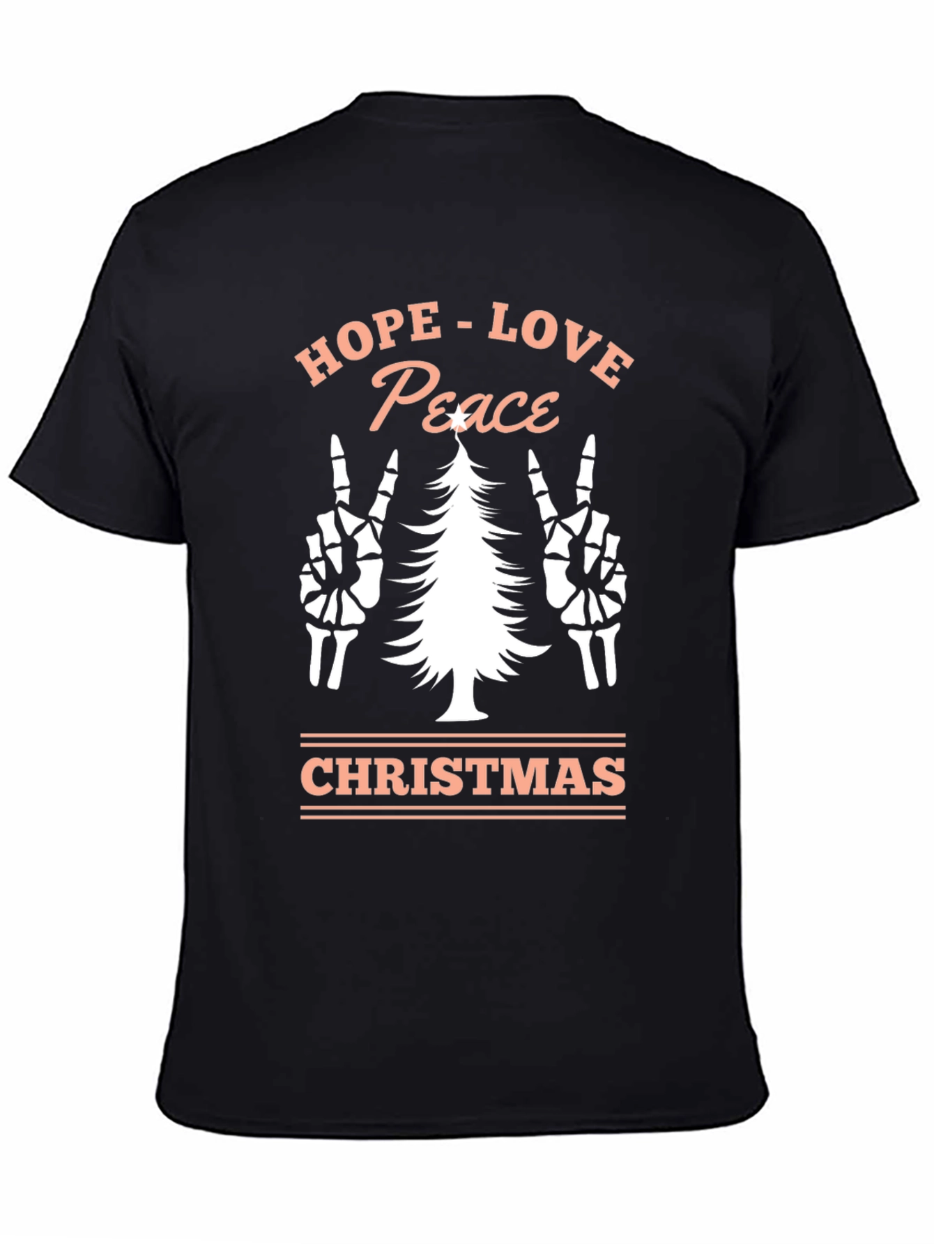 Hope Love Peace Christmas T-Shirt