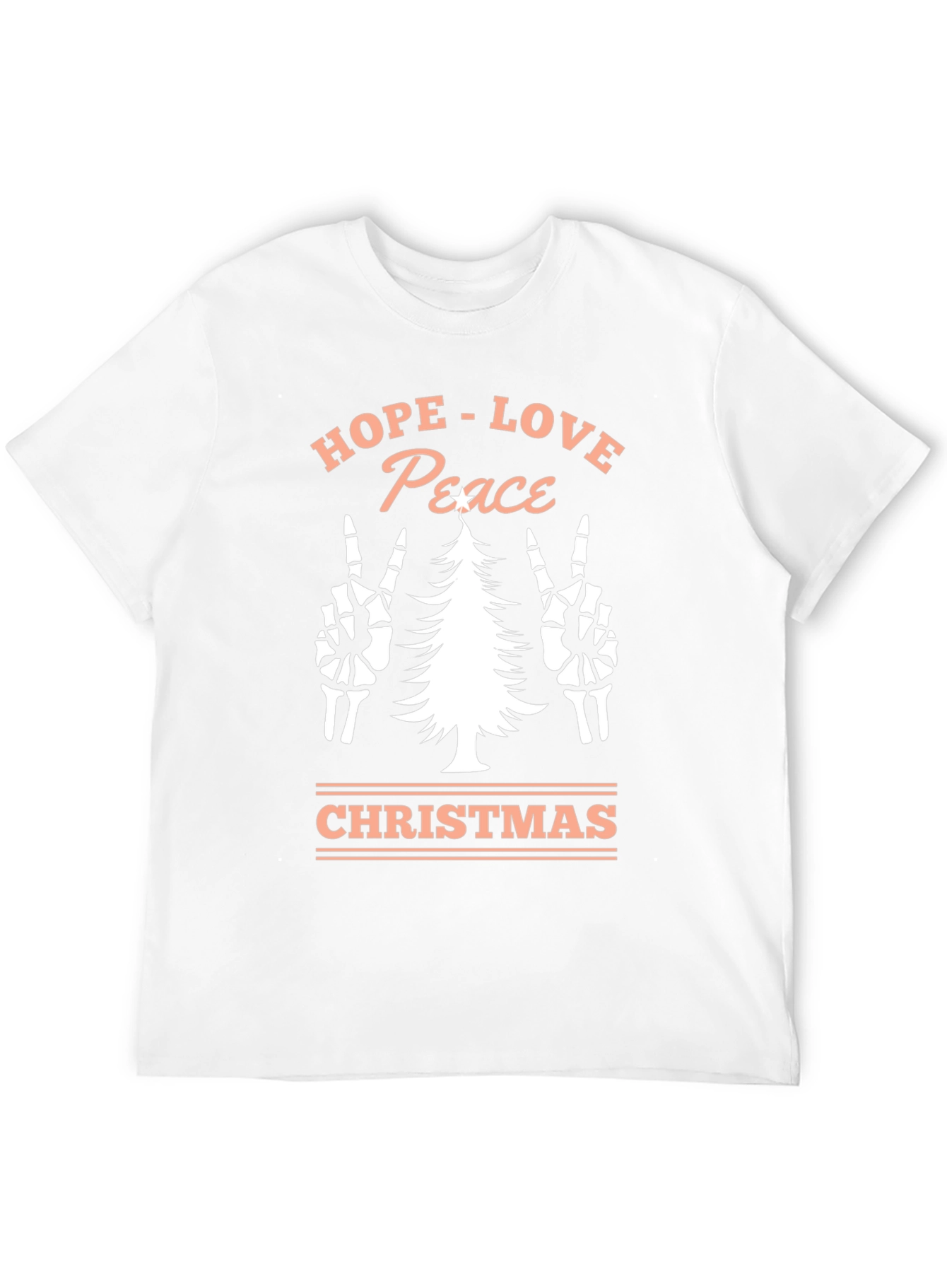 Hope Love Peace Christmas T-Shirt