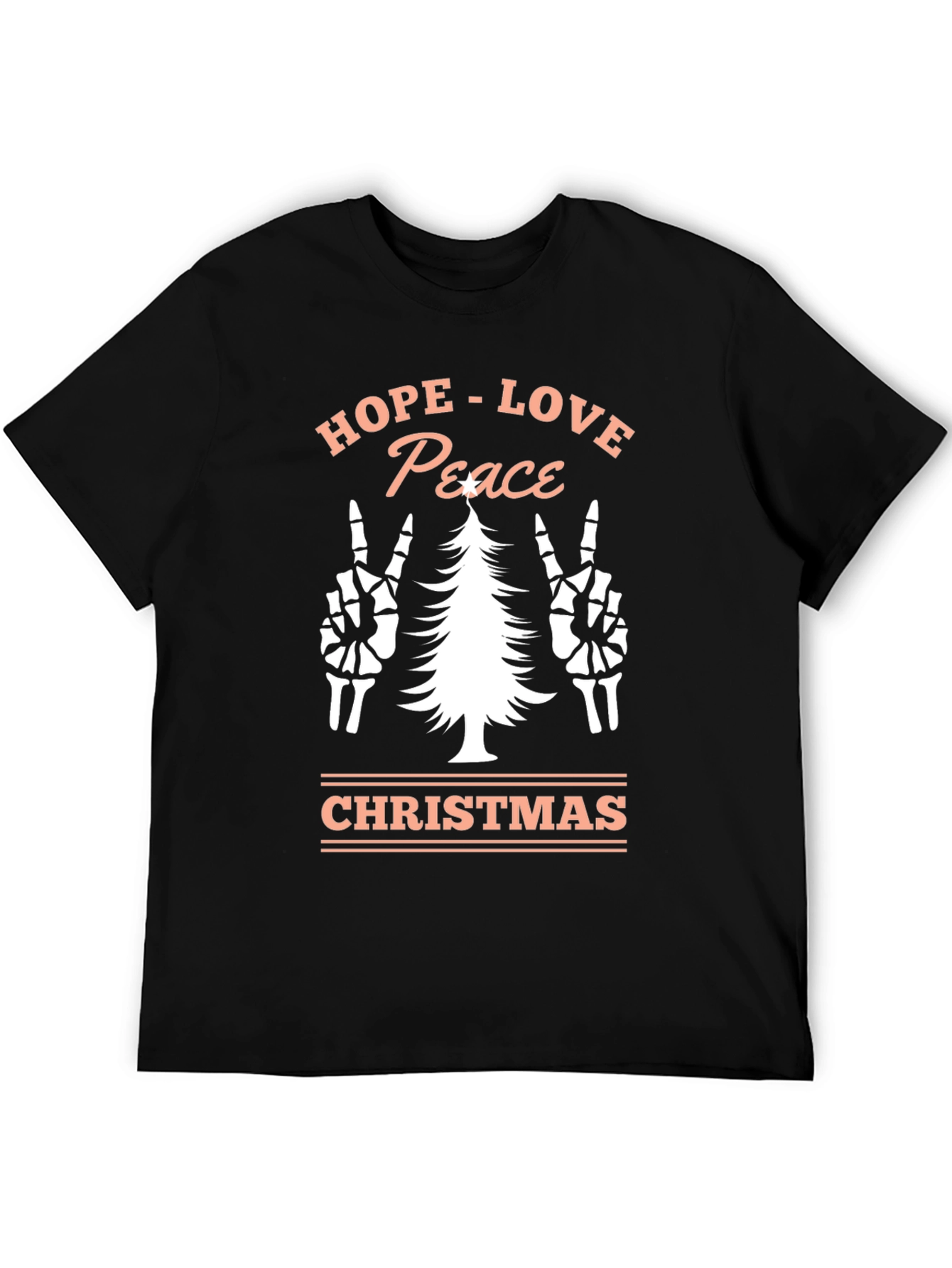 Hope Love Peace Christmas T-Shirt