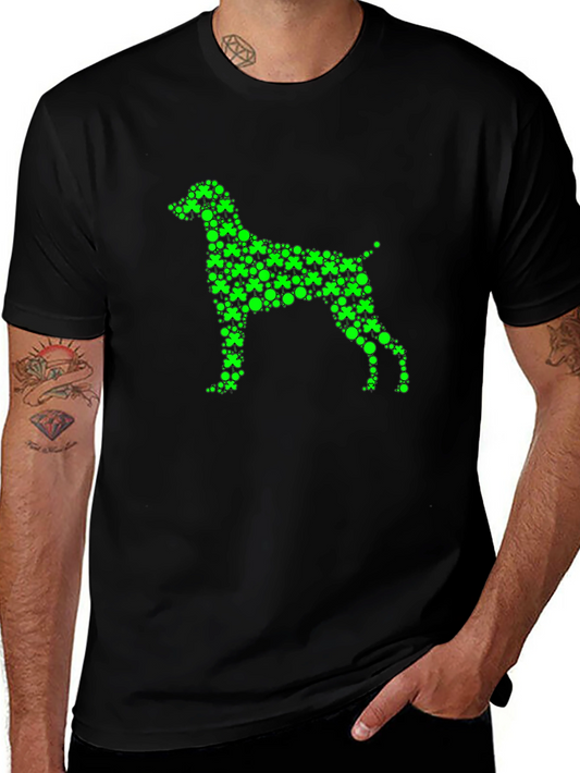 Shamrock Dog Graphic Tee - St. Patricks Day