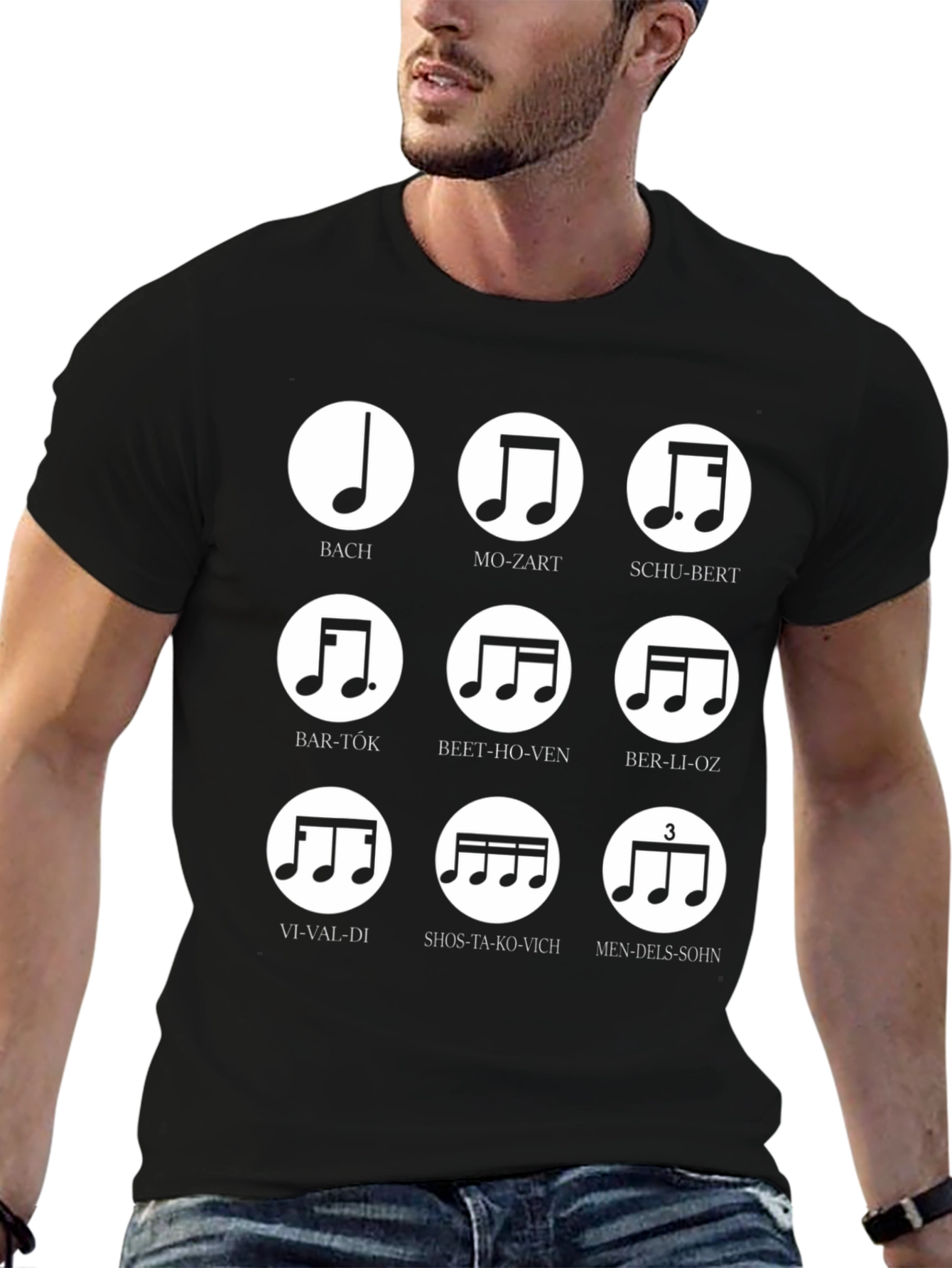 Music Composer Notes T-Shirt