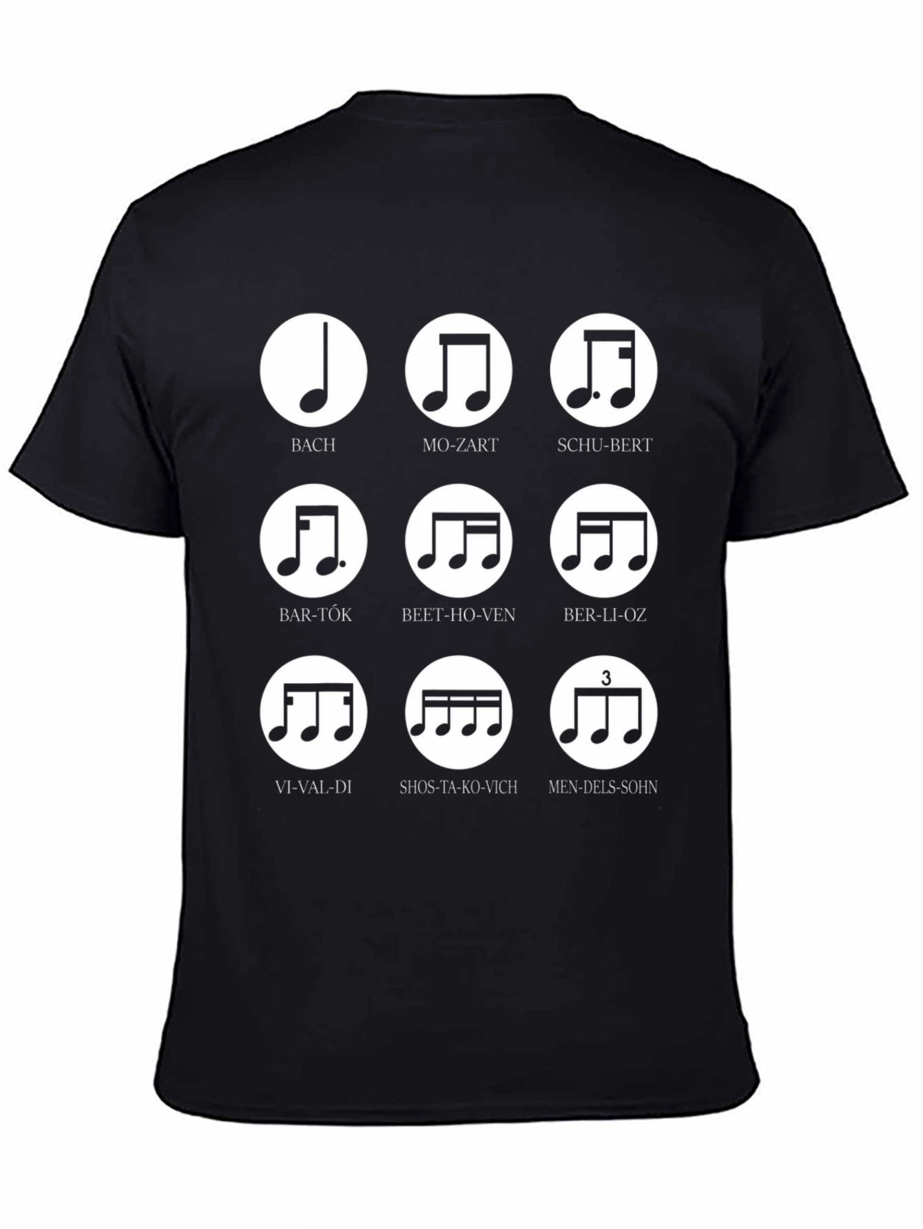 Music Composer Notes T-Shirt