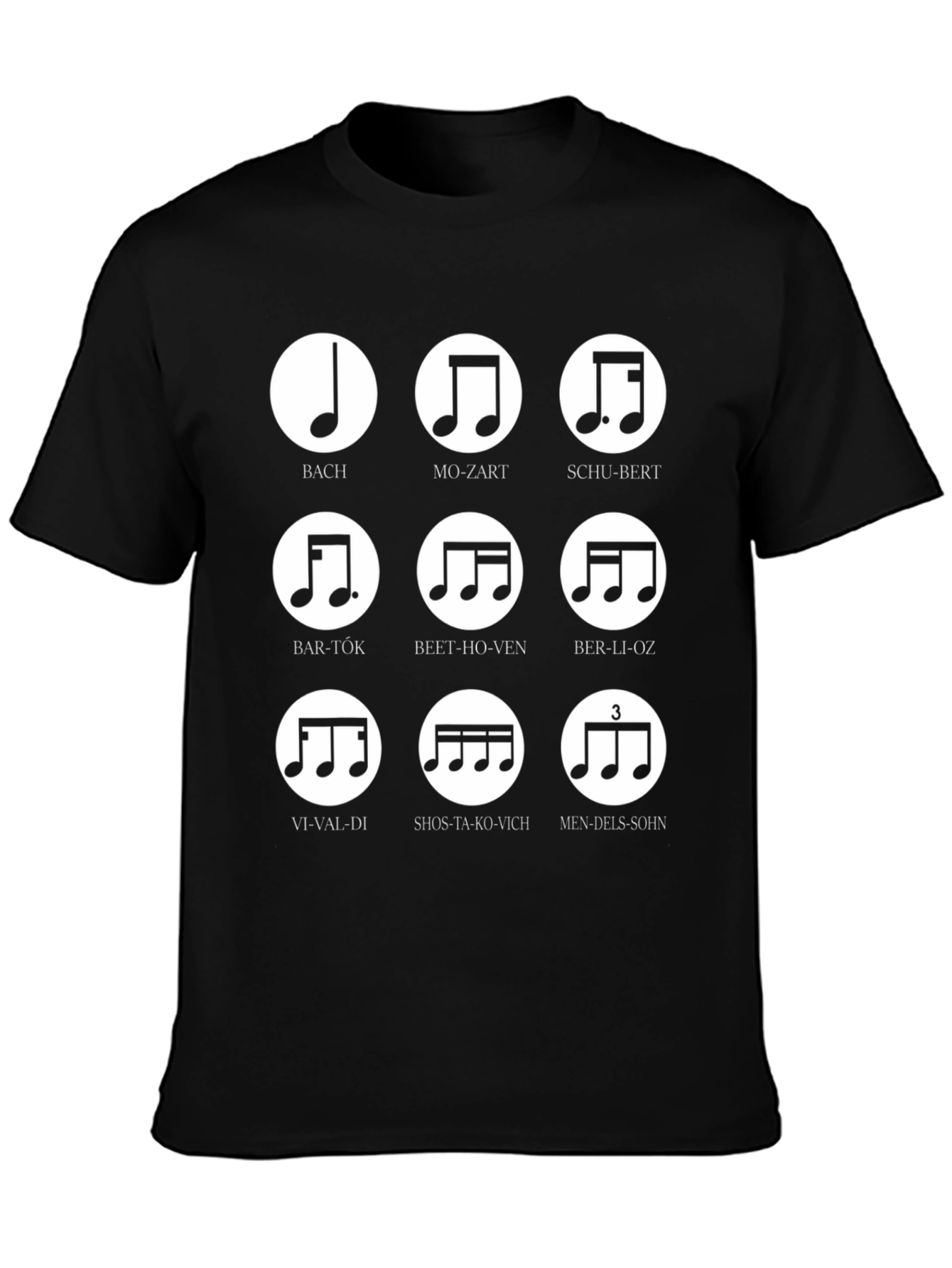 Music Composer Notes T-Shirt