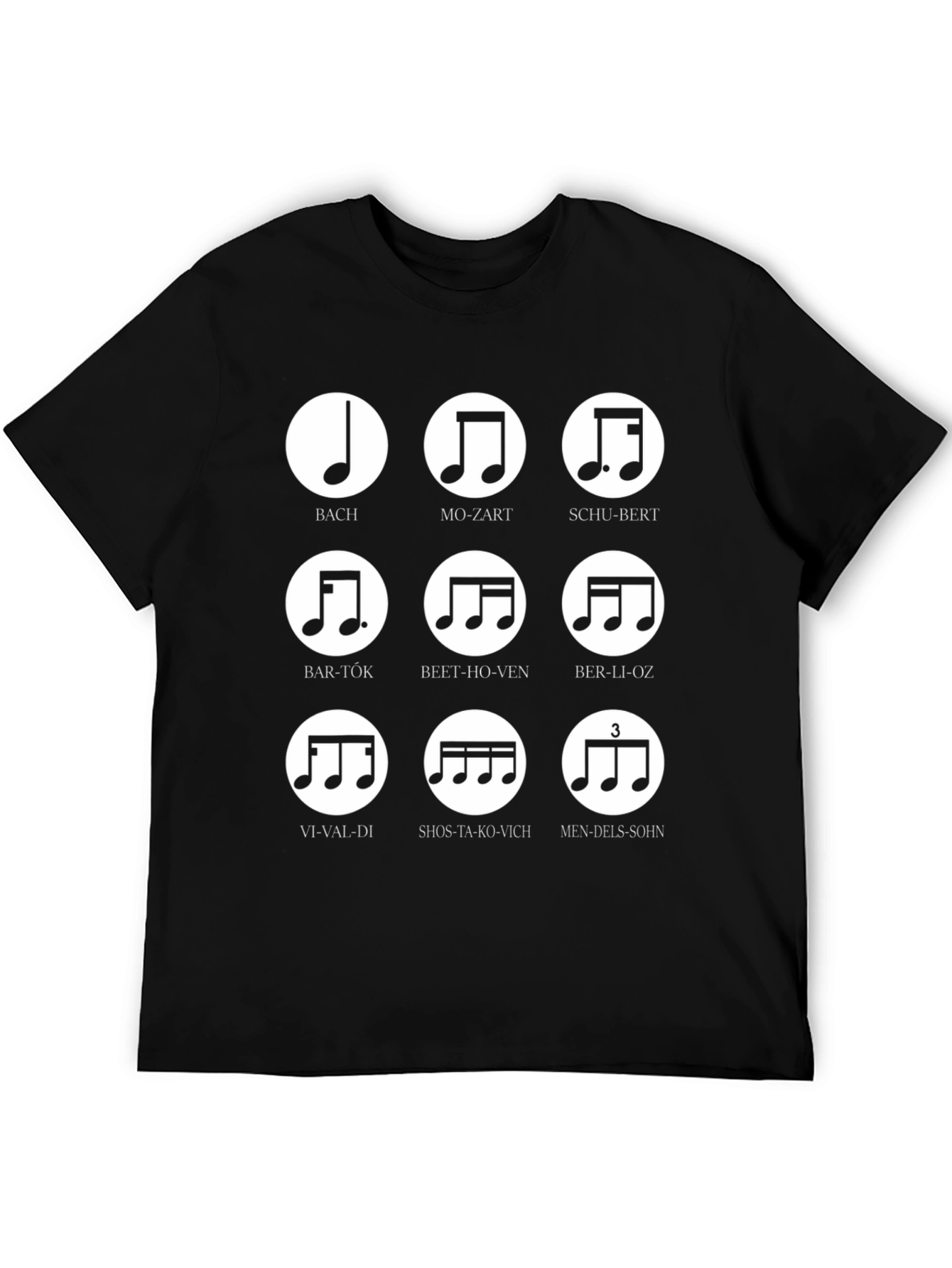 Music Composer Notes T-Shirt