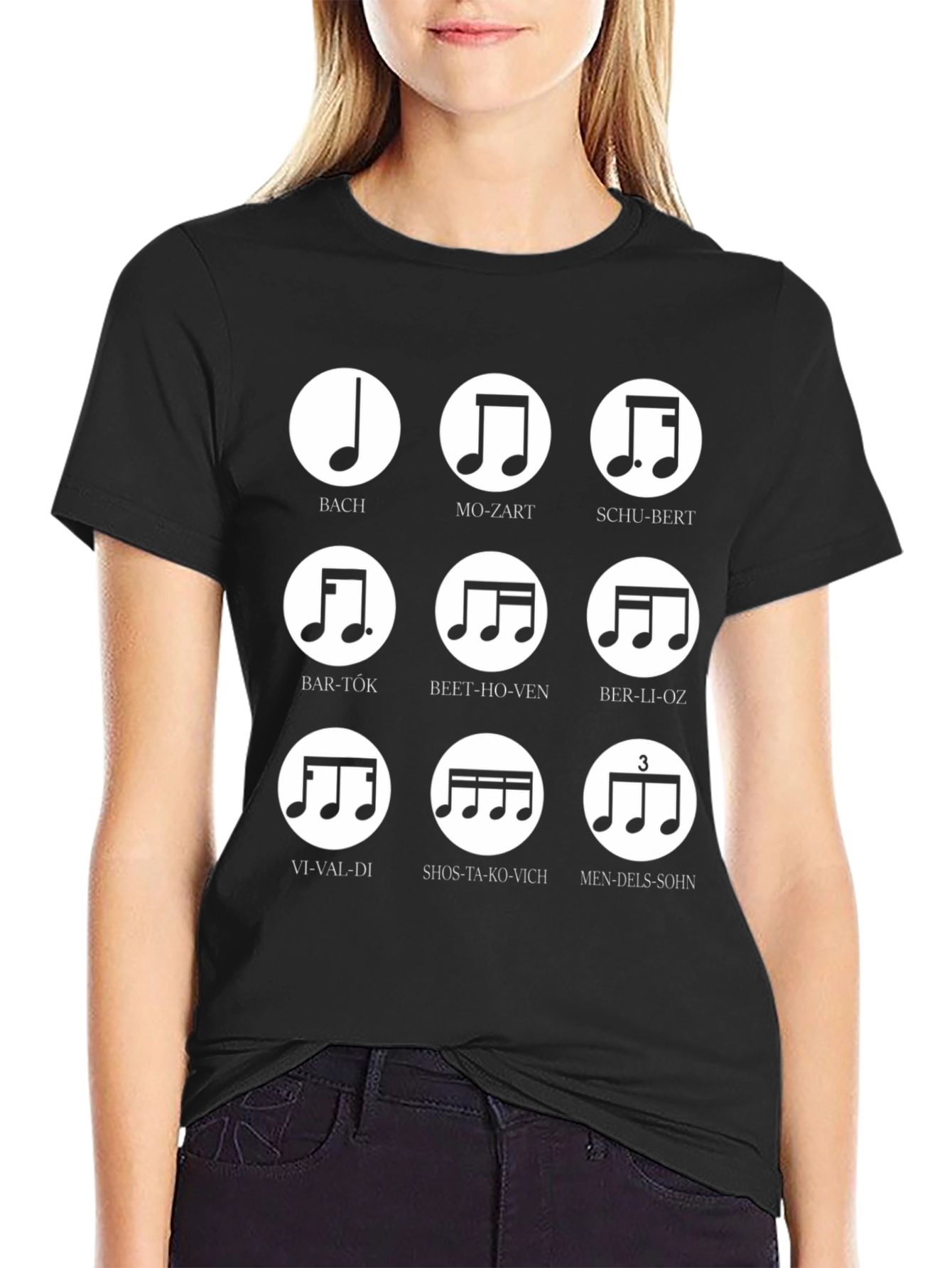 Music Composer Notes T-Shirt