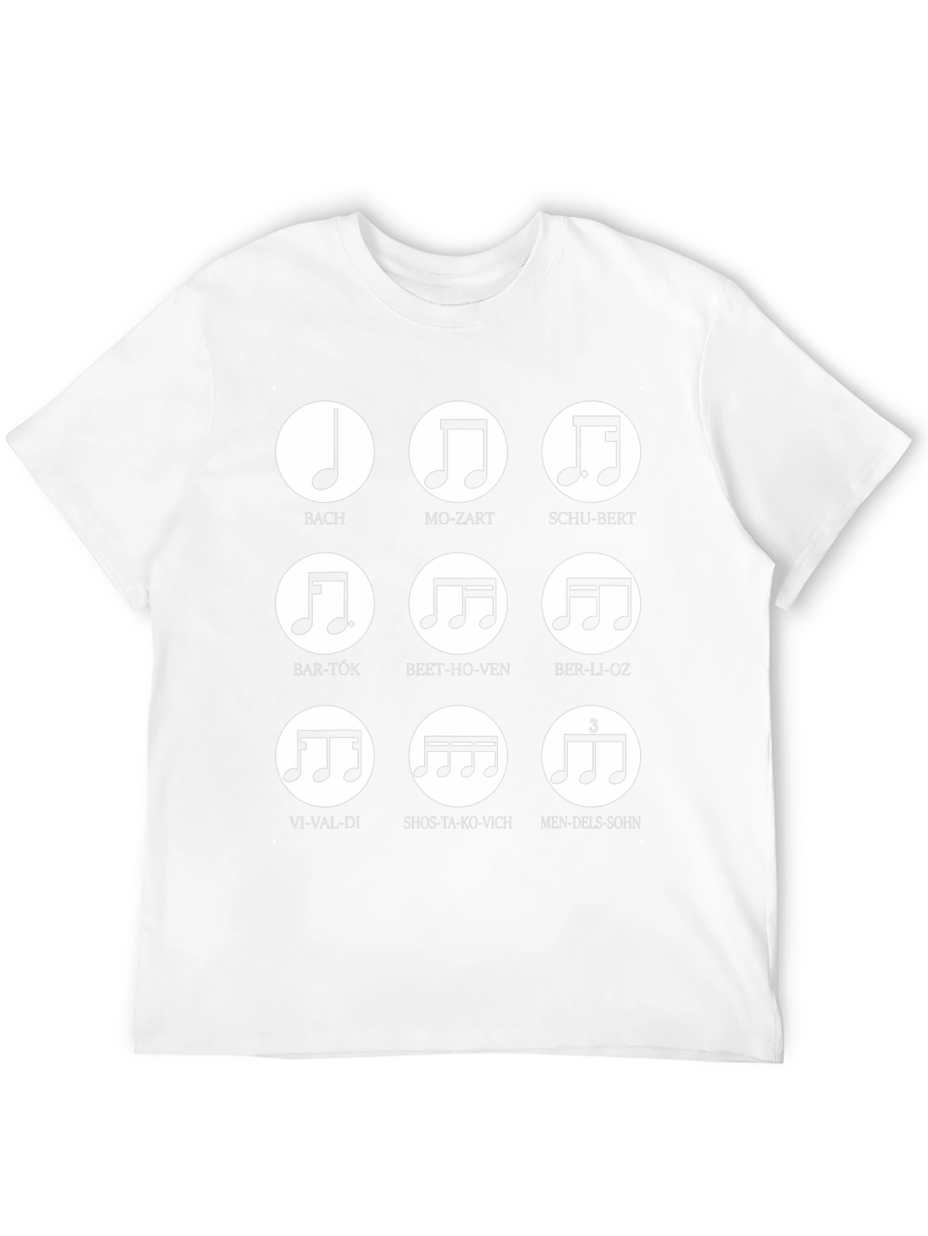 Music Composer Notes T-Shirt