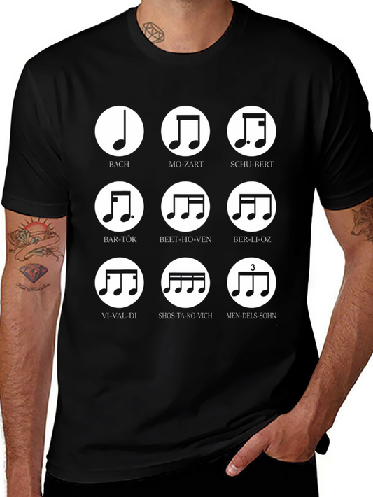 Music Composer Notes T-Shirt